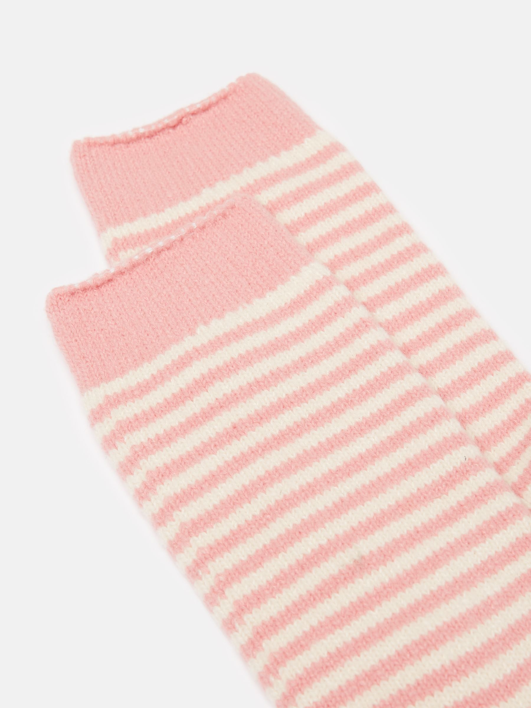 Women's Toasty Pink Cosy Striped Socks (size 4-8) - Image 3 of 3