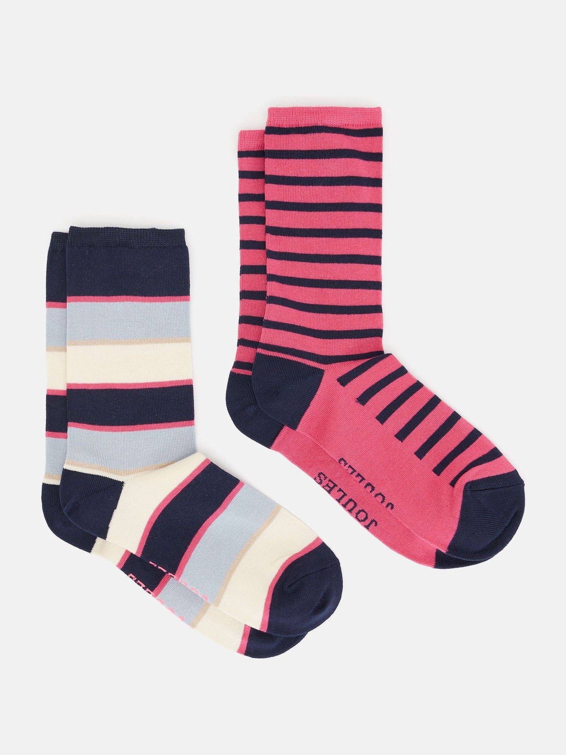 Women's Everyday Red/Pink 2 Pack Socks (size 4-8) - Image 1 of 3
