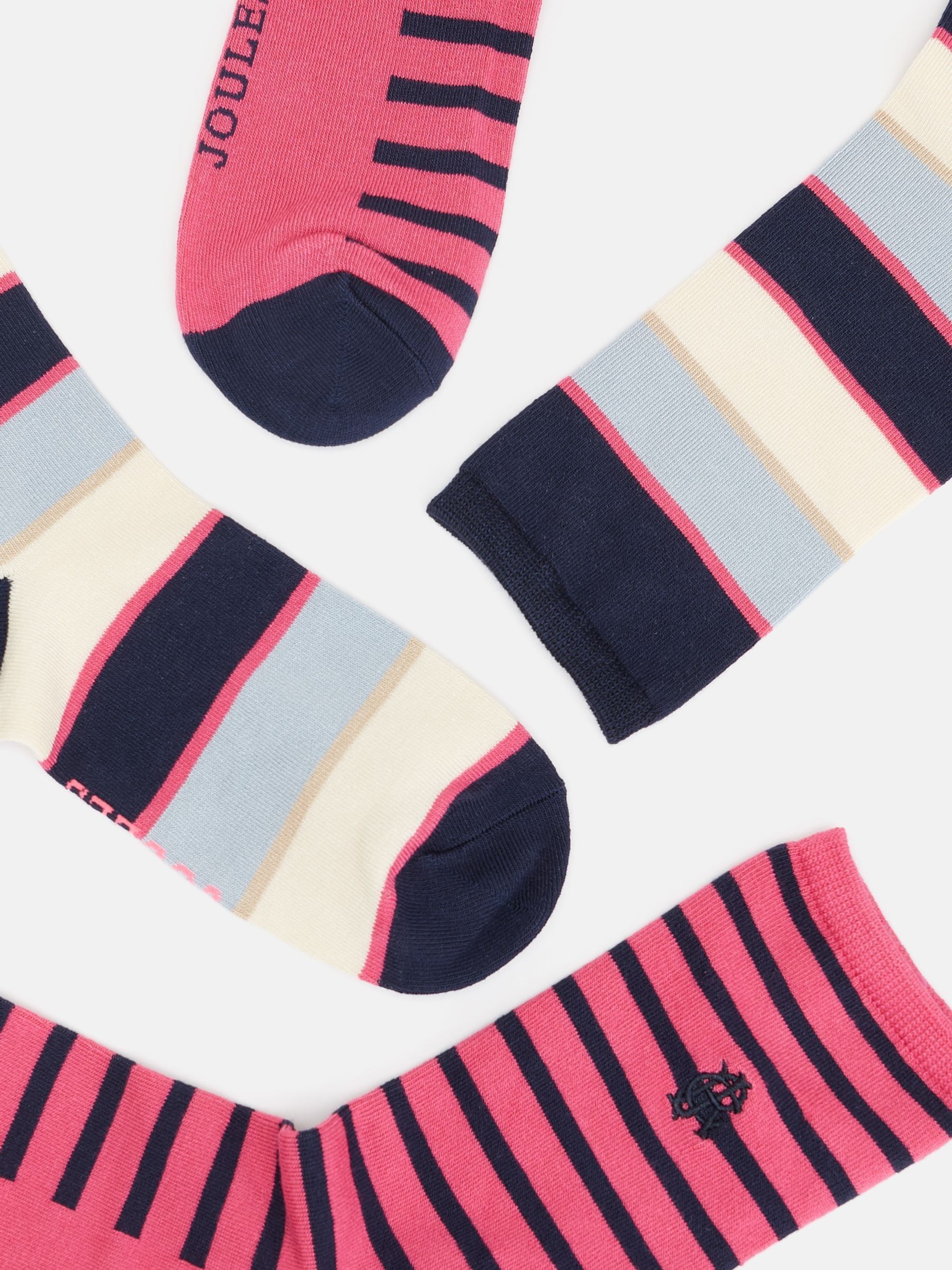 Women's Everyday Red/Pink 2 Pack Socks (size 4-8) - Image 3 of 3