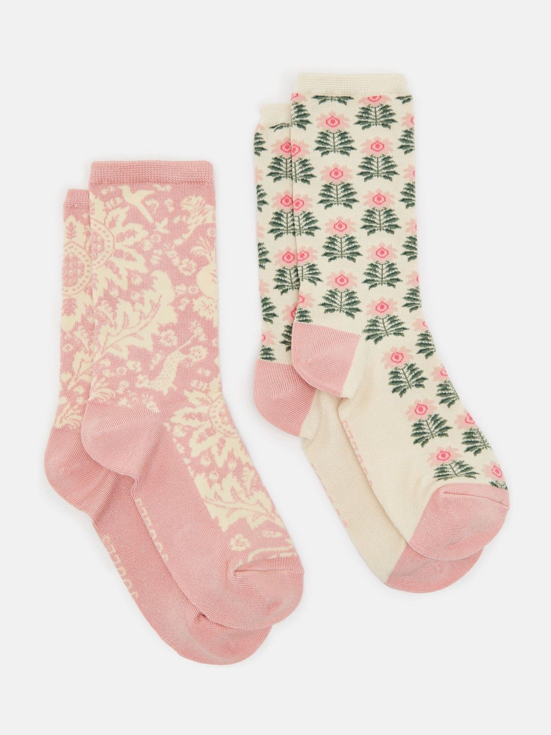 Women's Everyday Multi Blush 2 Pack Socks (size 4-8) - Image 1 of 3