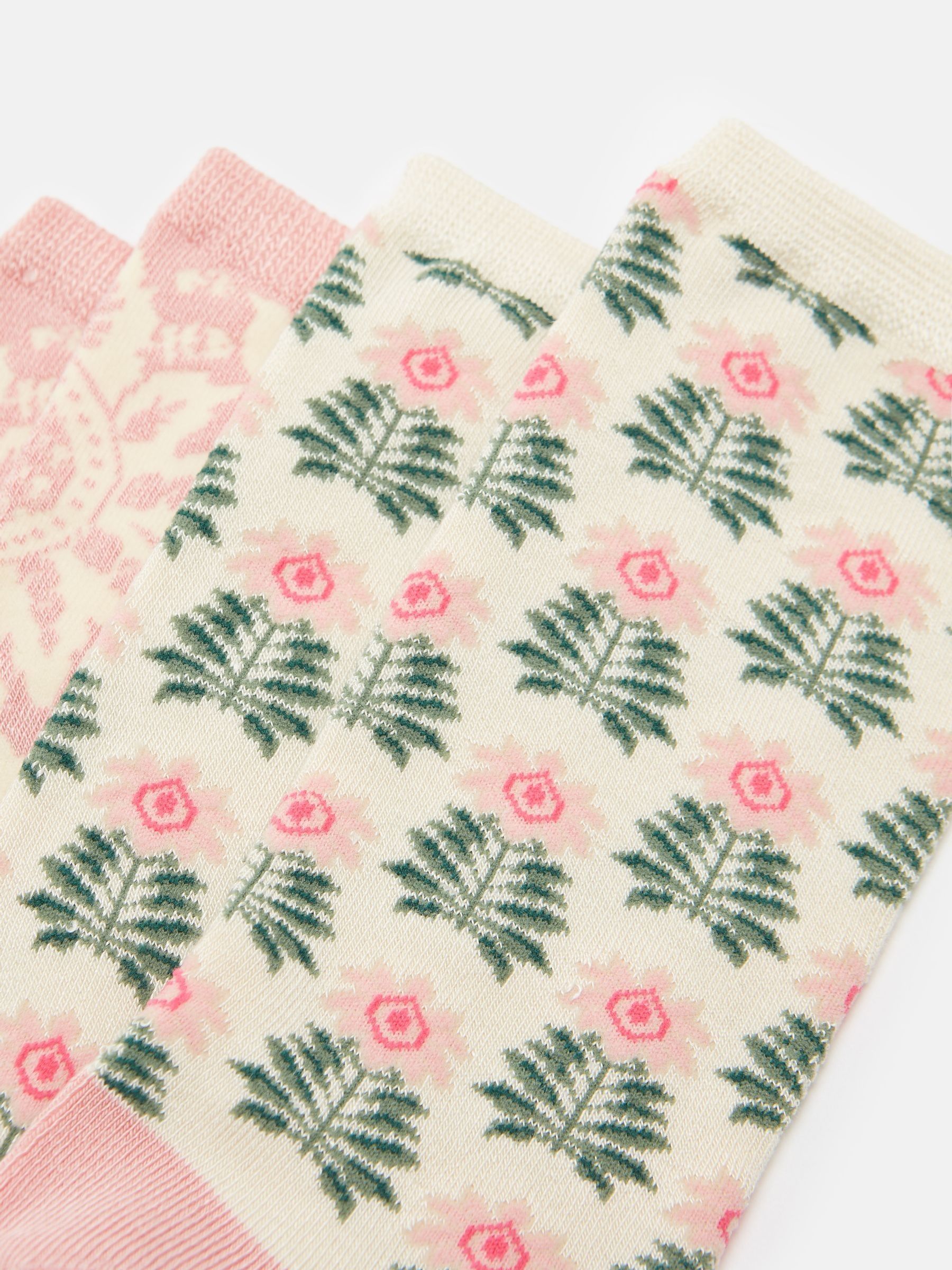 Women's Everyday Multi Blush 2 Pack Socks (size 4-8) - Image 2 of 3