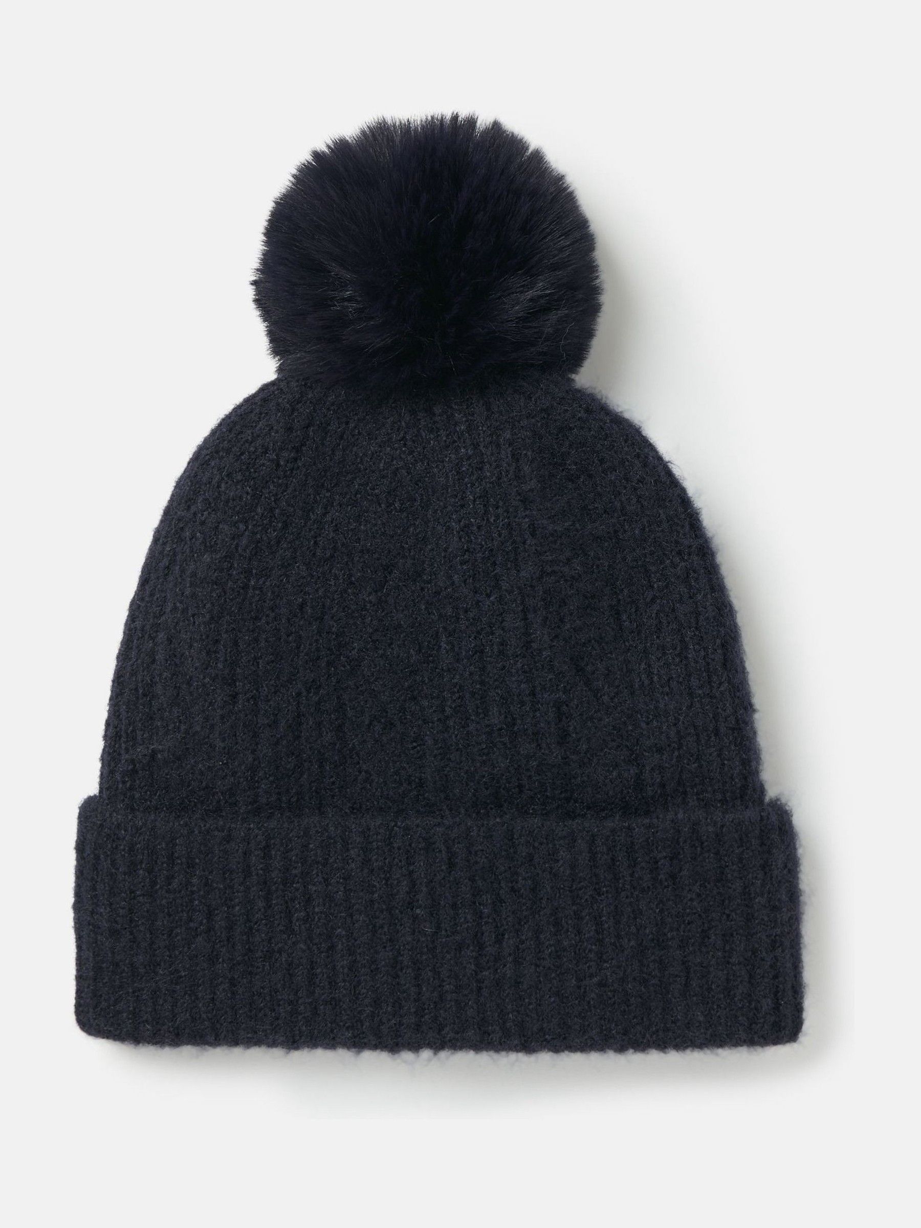 Effie Navy Knitted Bobble Hat - Image 4 of 7
