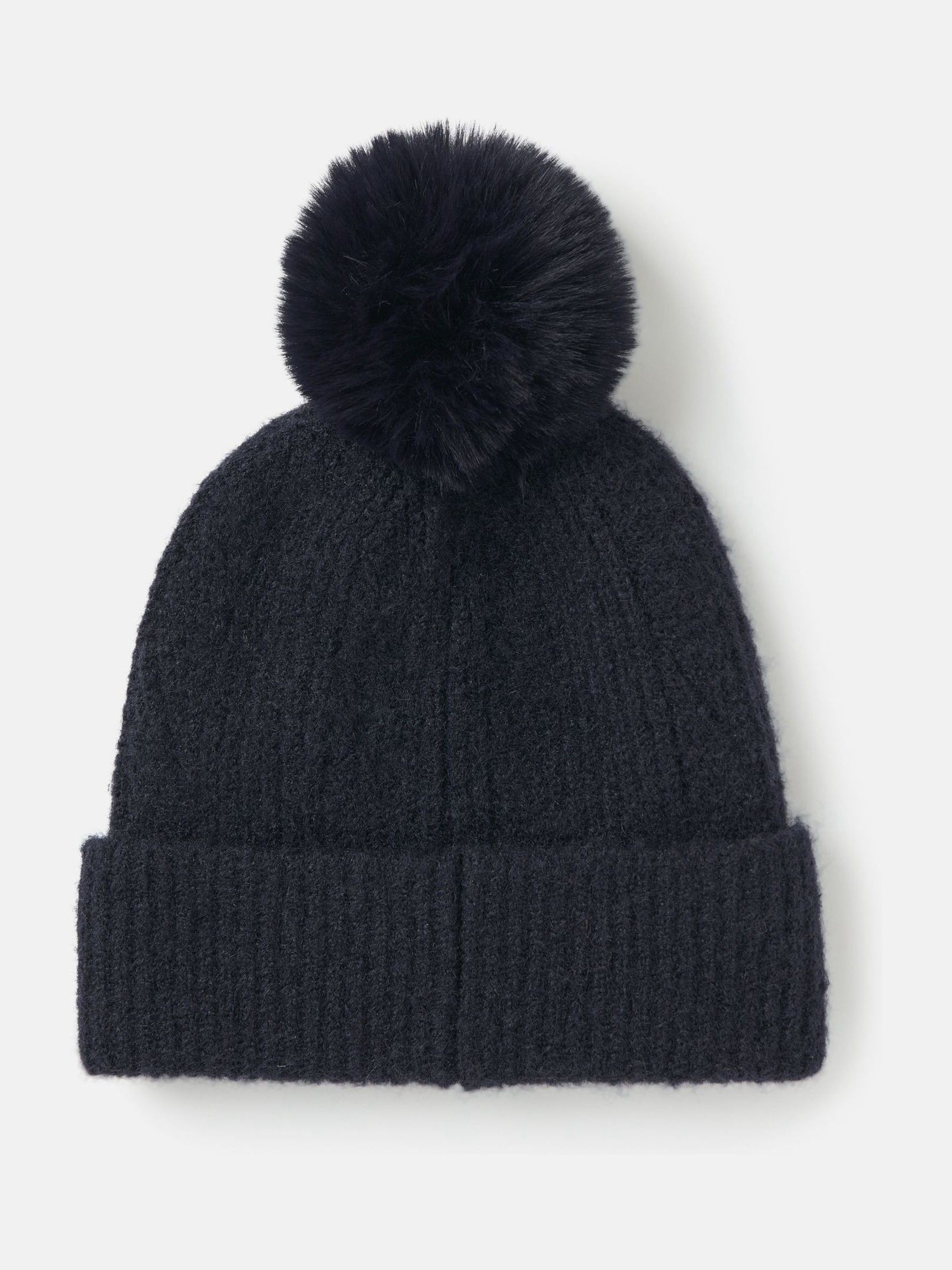 Effie Navy Knitted Bobble Hat - Image 5 of 7