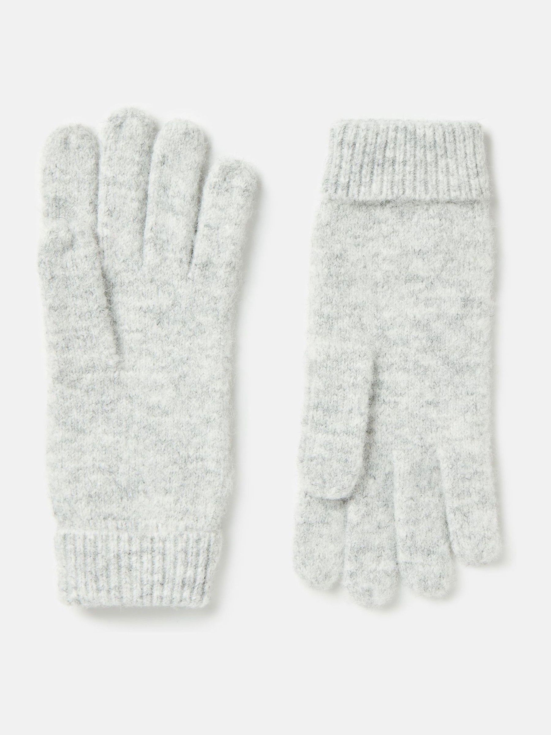 Grey Knitted Gloves - Image 2 of 3