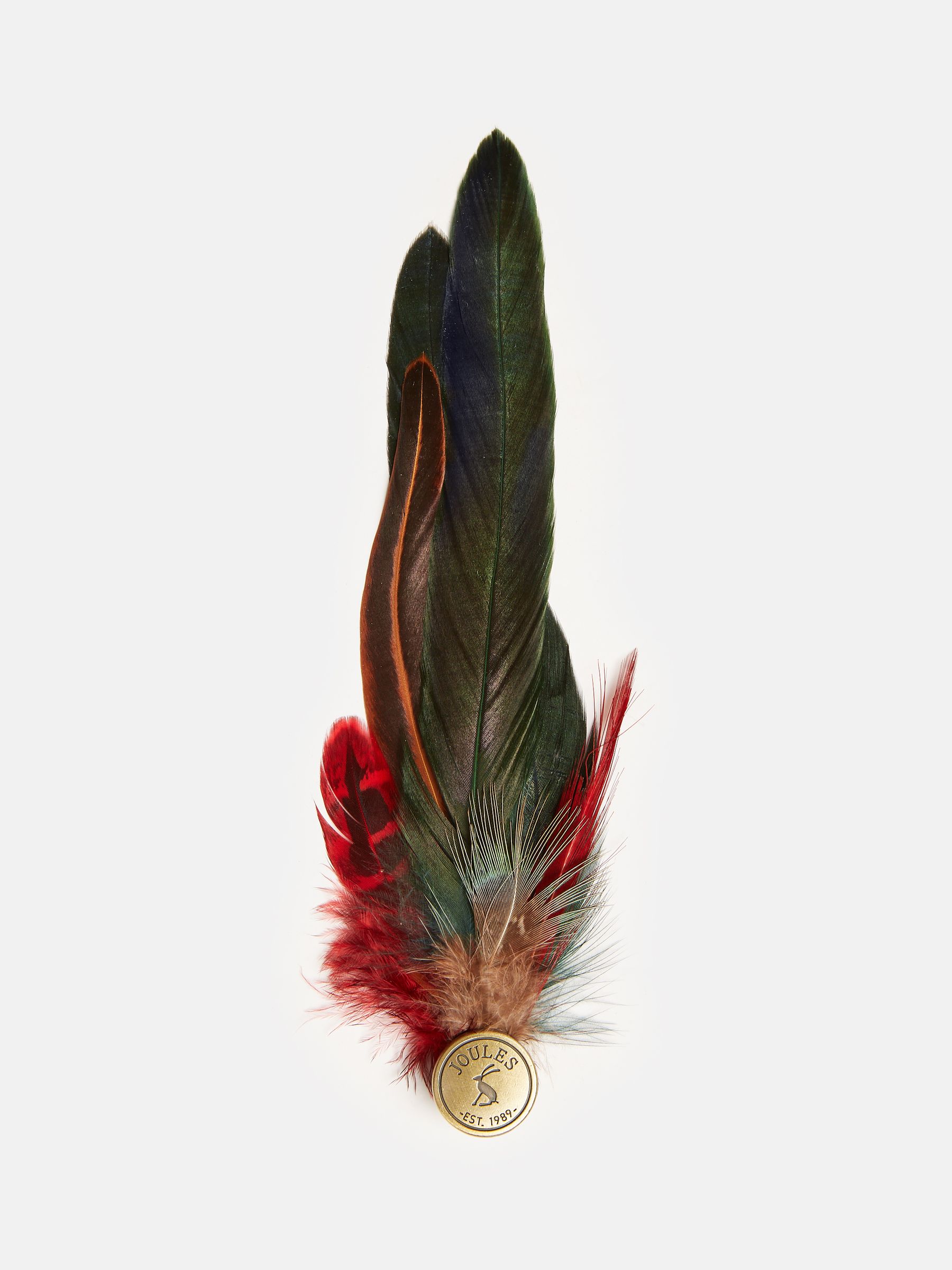 Averly Multi Feather Brooch - Image 4 of 5