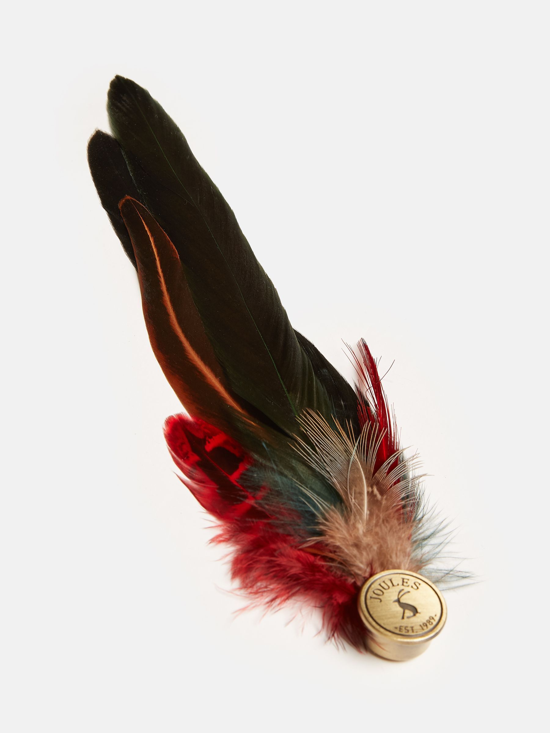 Averly Multi Feather Brooch - Image 5 of 5
