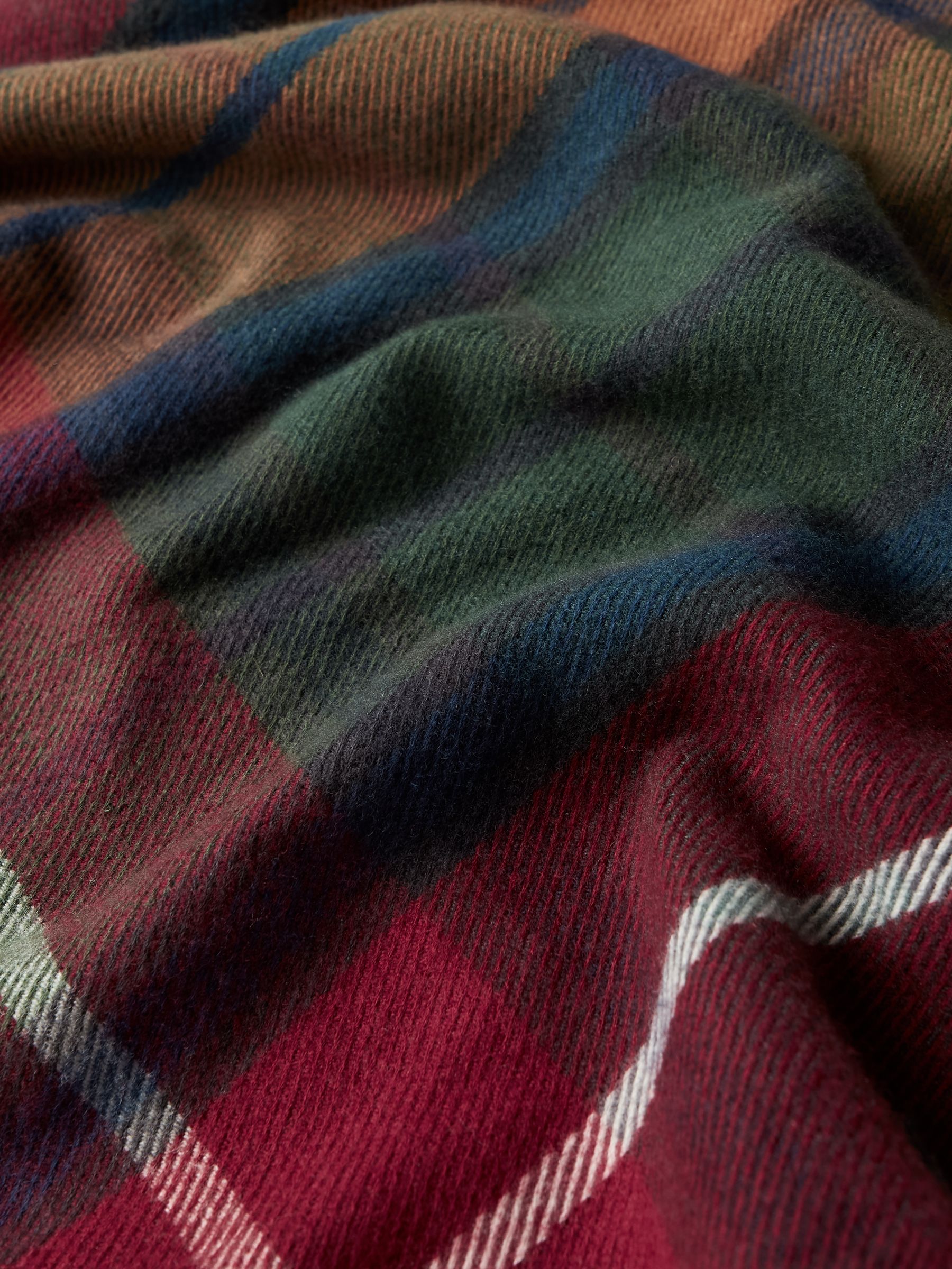 Langtree Red & Green Scarf - Image 6 of 7
