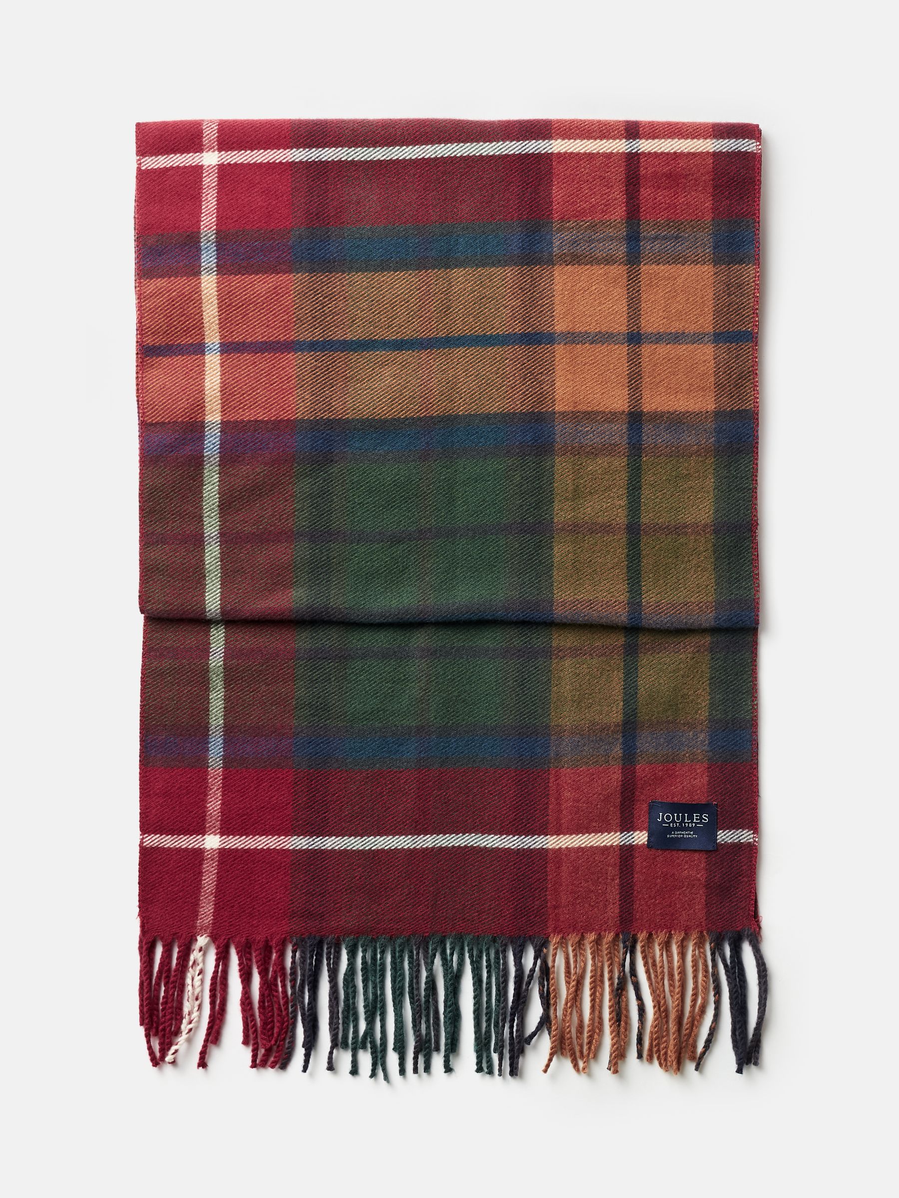 Langtree Red & Green Scarf - Image 7 of 7