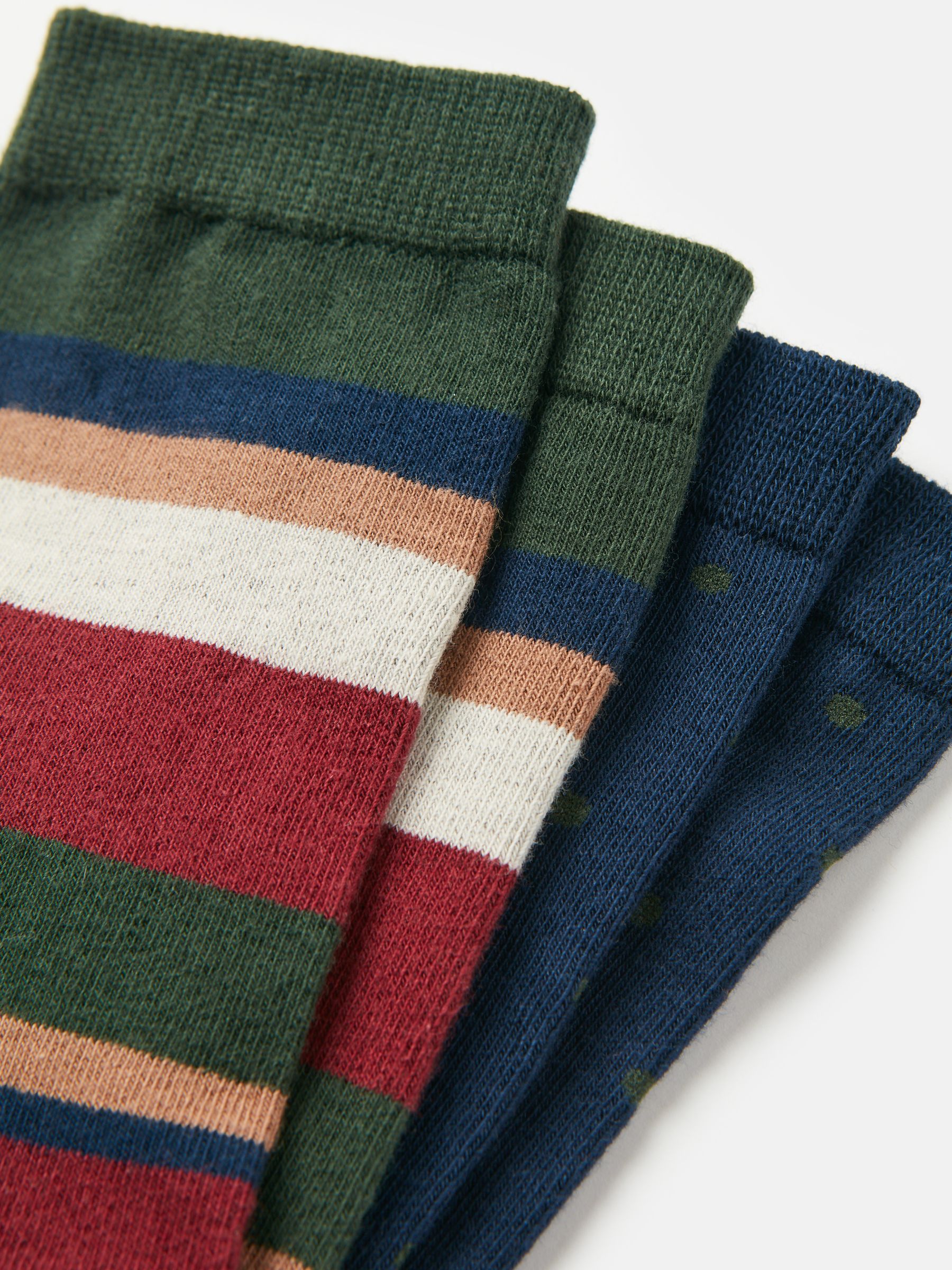 Men's Kingsbury Multi Navy 2 Pack Socks (size 7-12) - Image 3 of 3