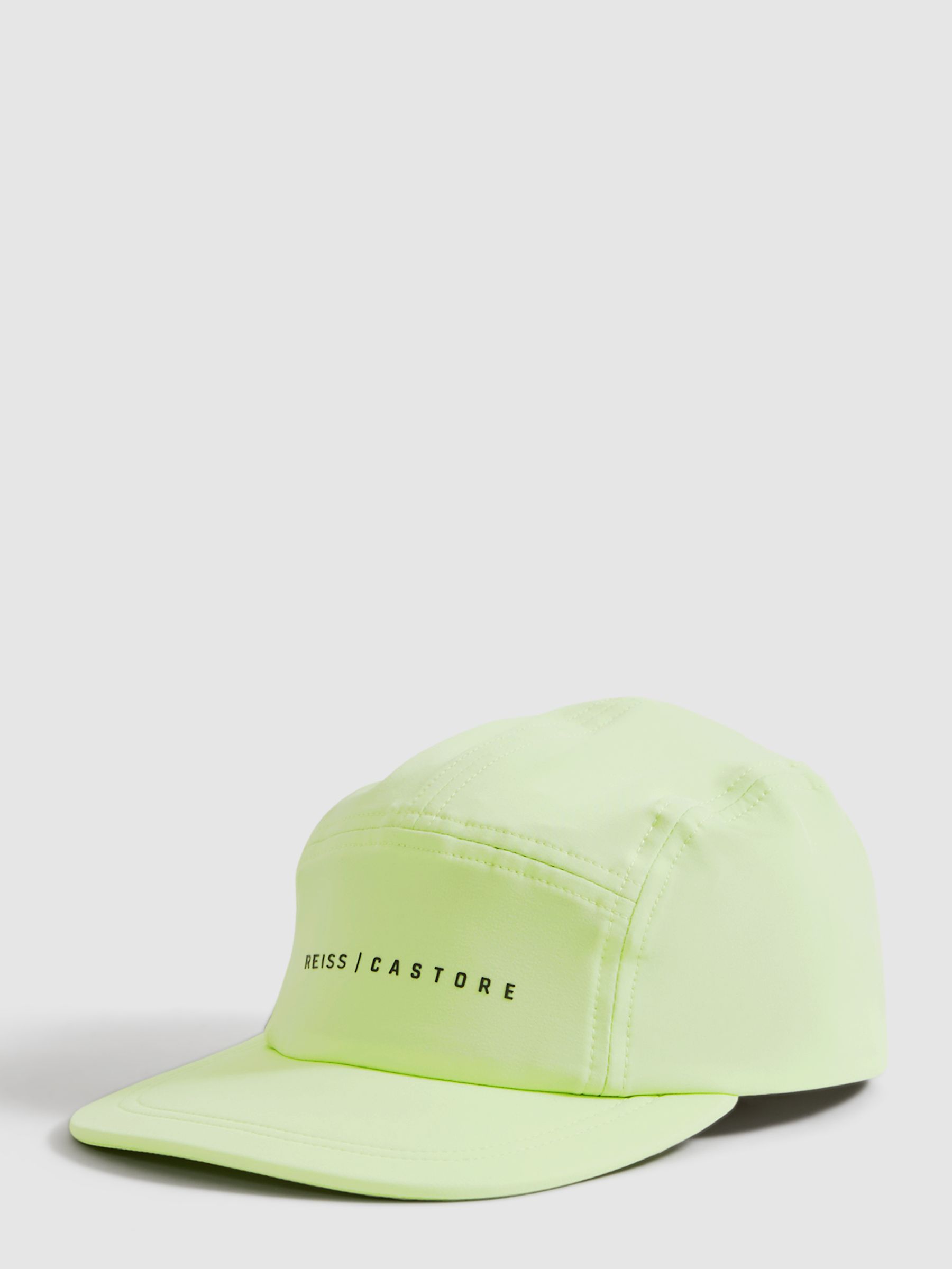Castore Water Repellent Baseball Cap in Iced Citrus Yellow - Image 1 of 4 Castore Water Repellent Baseball Cap in Iced Citrus Yellow - Image 1 of 4