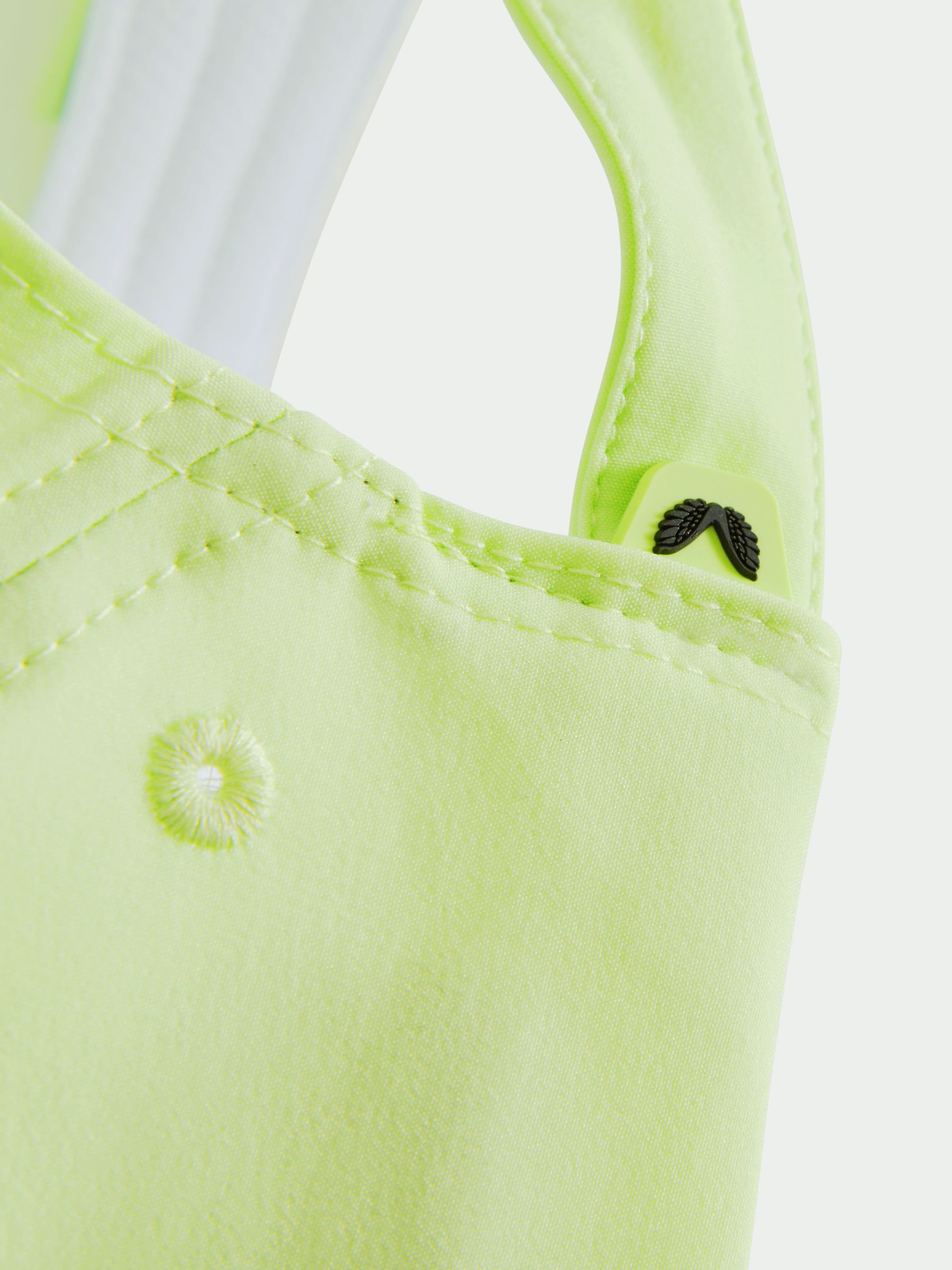 Castore Water Repellent Baseball Cap in Iced Citrus Yellow - Image 4 of 4