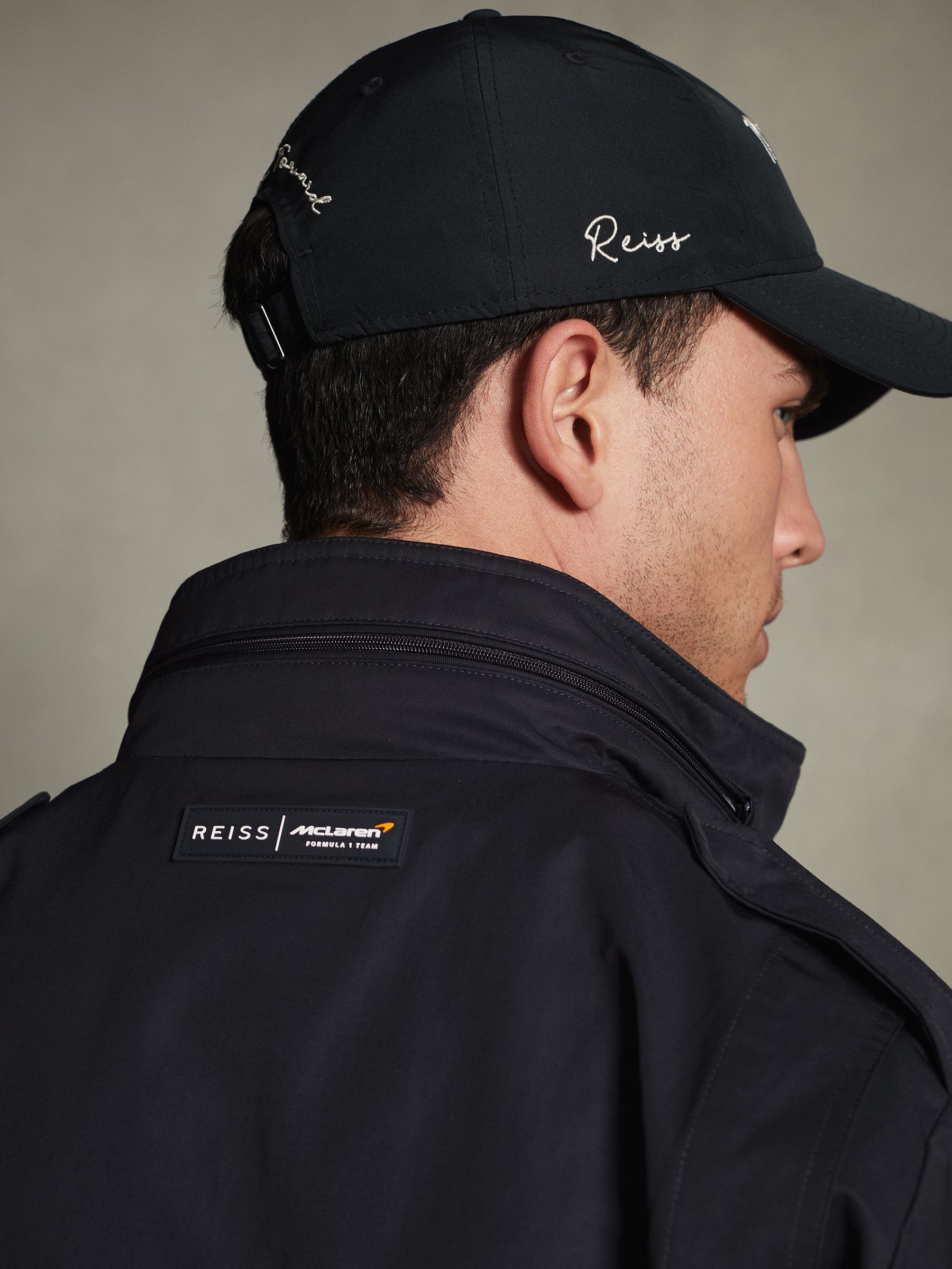 McLaren F1 Water Repellent Field Jacket in Navy - Image 4 of 7