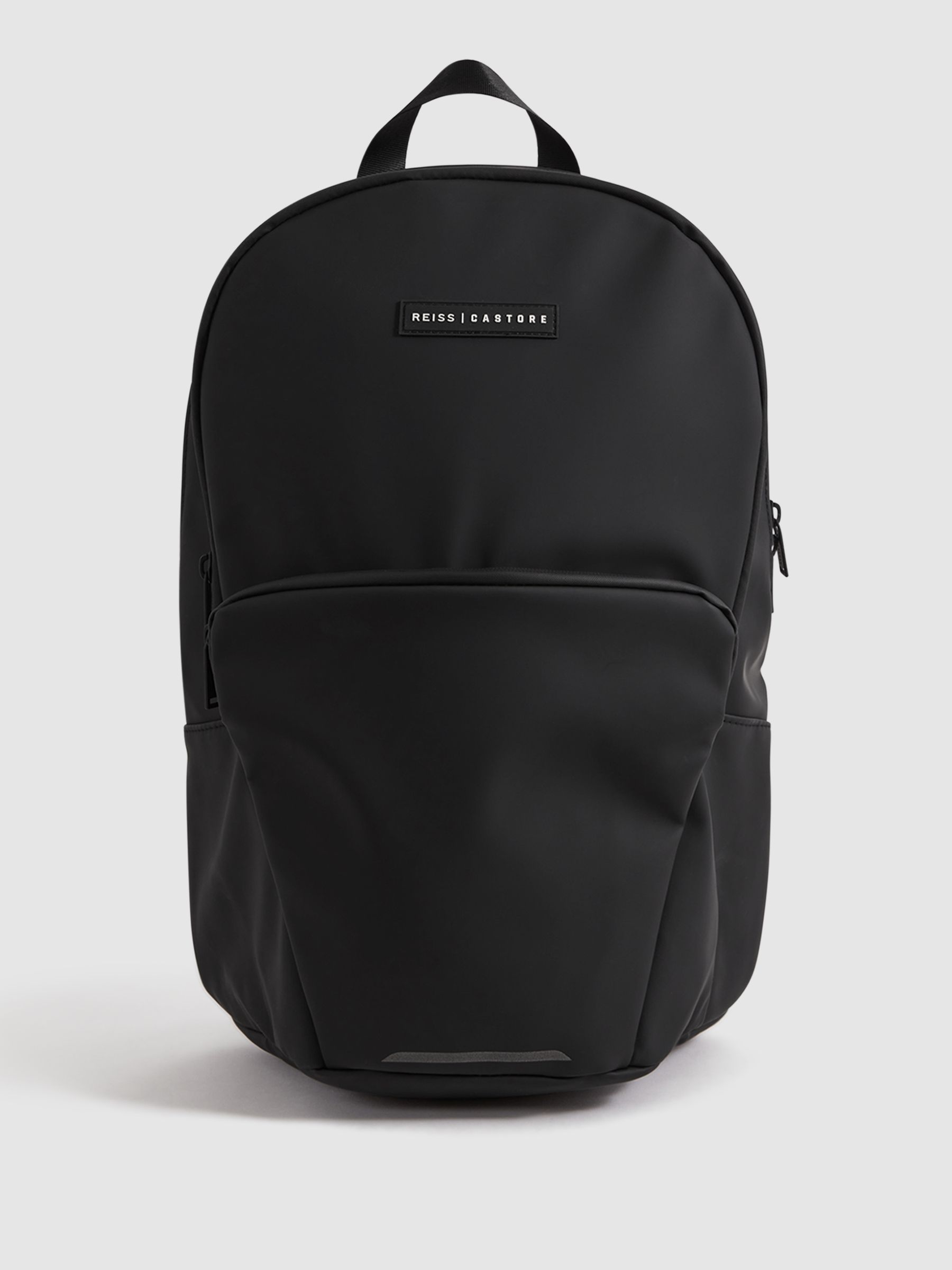Reiss Castore Adjustable Backpack in Black - REISS