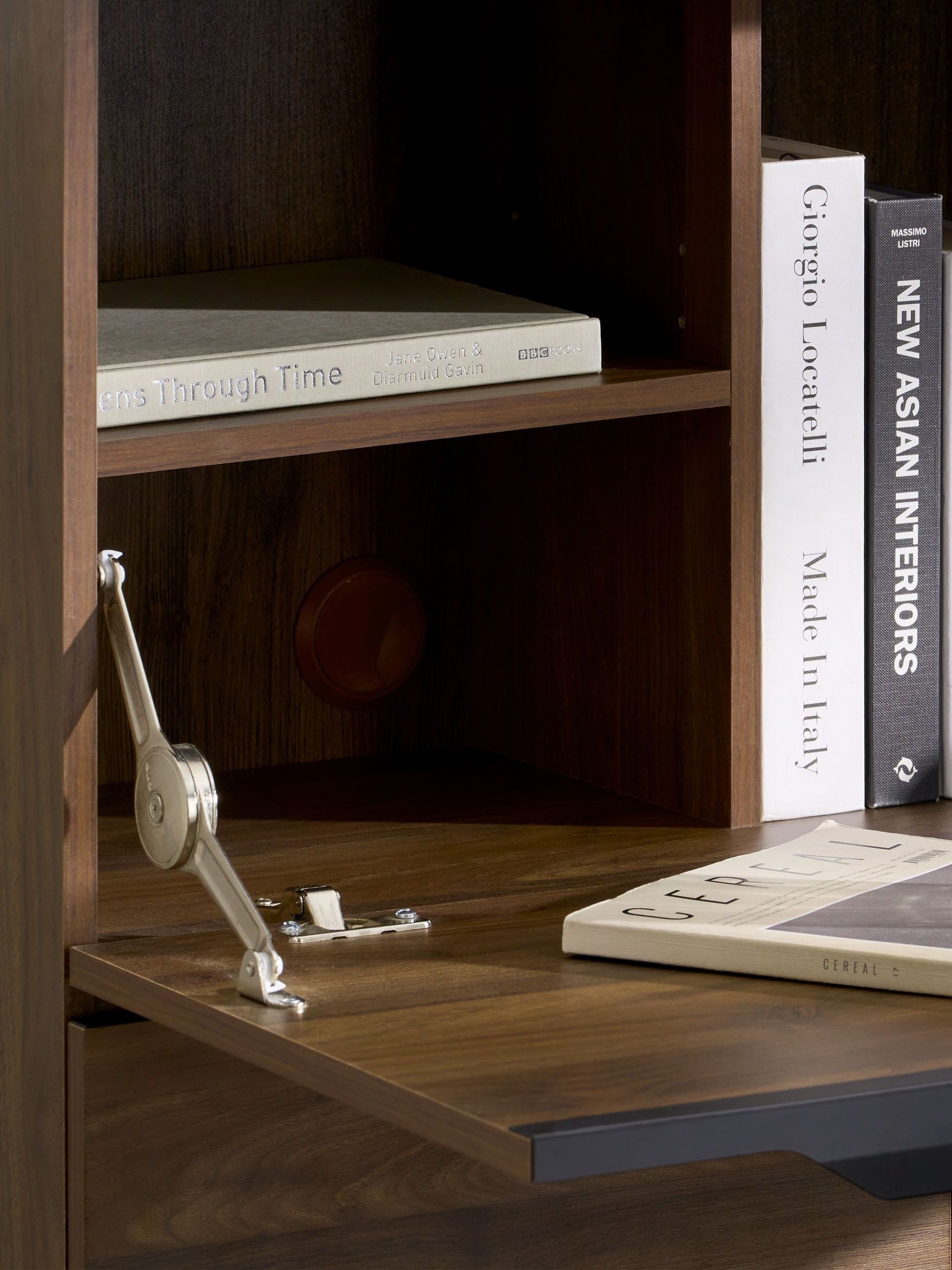 Damien Bureau Desk in Walnut Effect - Image 2 of 4