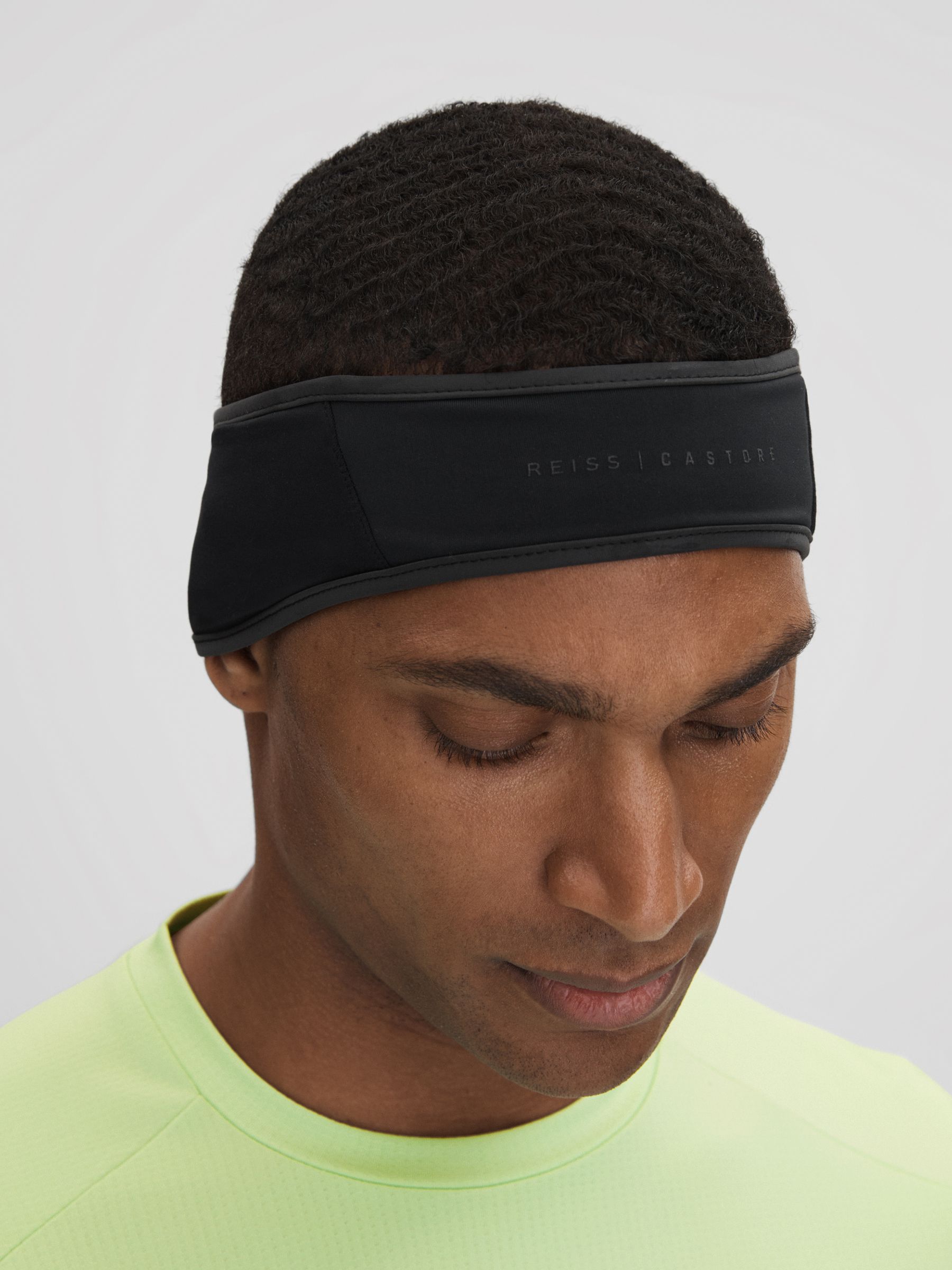 Castore Headband in Black - Image 2 of 4