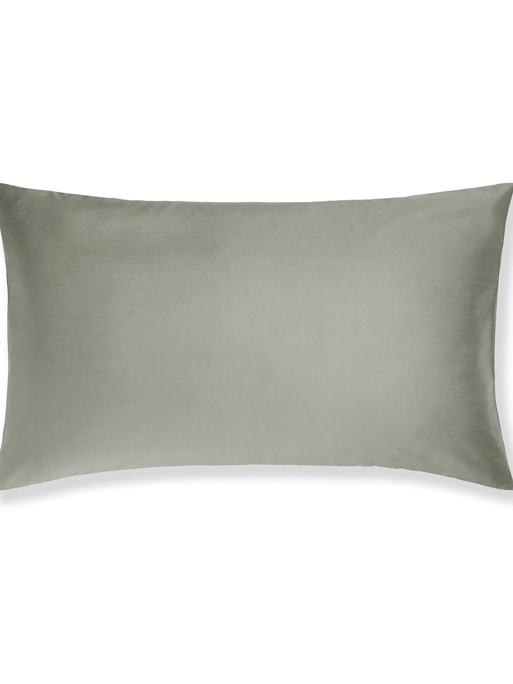 Bedfolk Set of 2 Green Luxe Cotton Pillowcases - Image 5 of 5