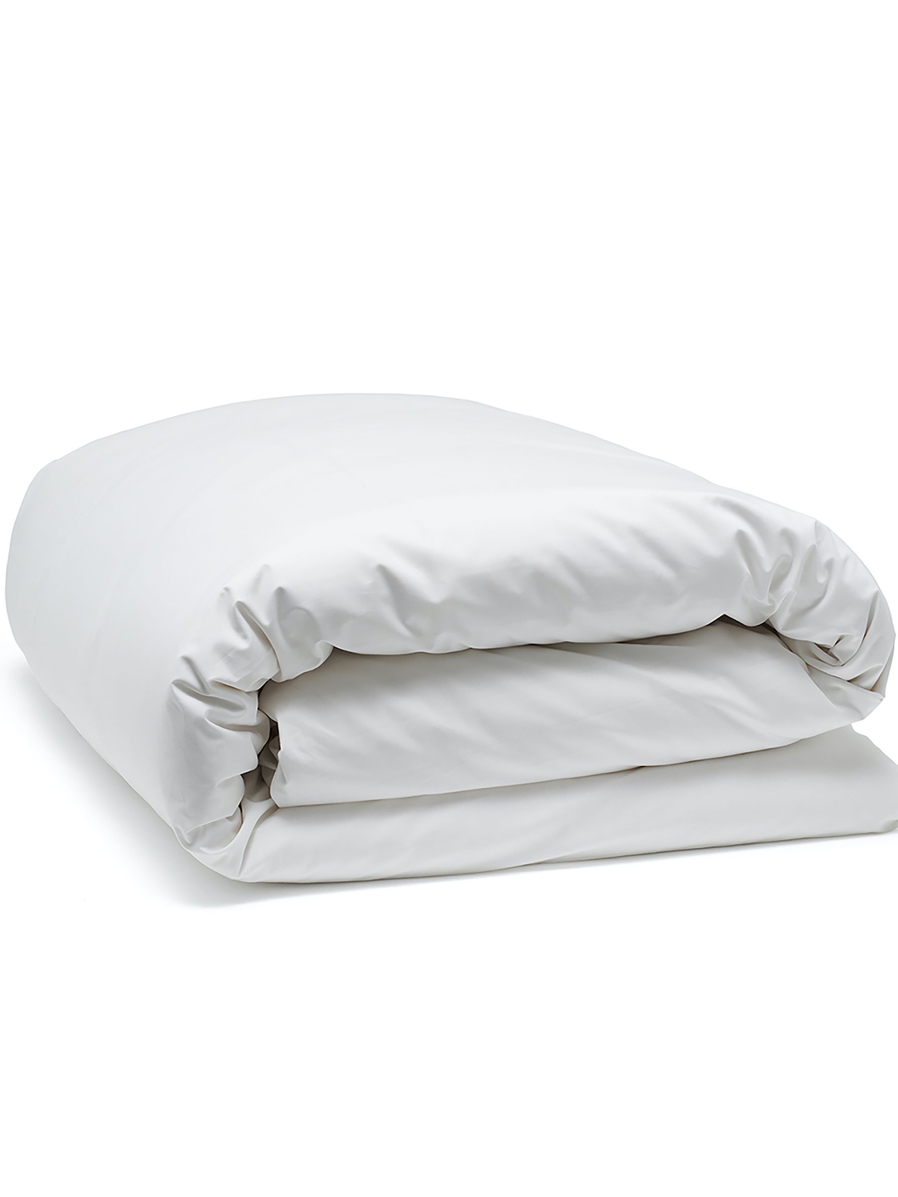 Bedfolk White Classic Cotton Duvet Cover - Image 6 of 6