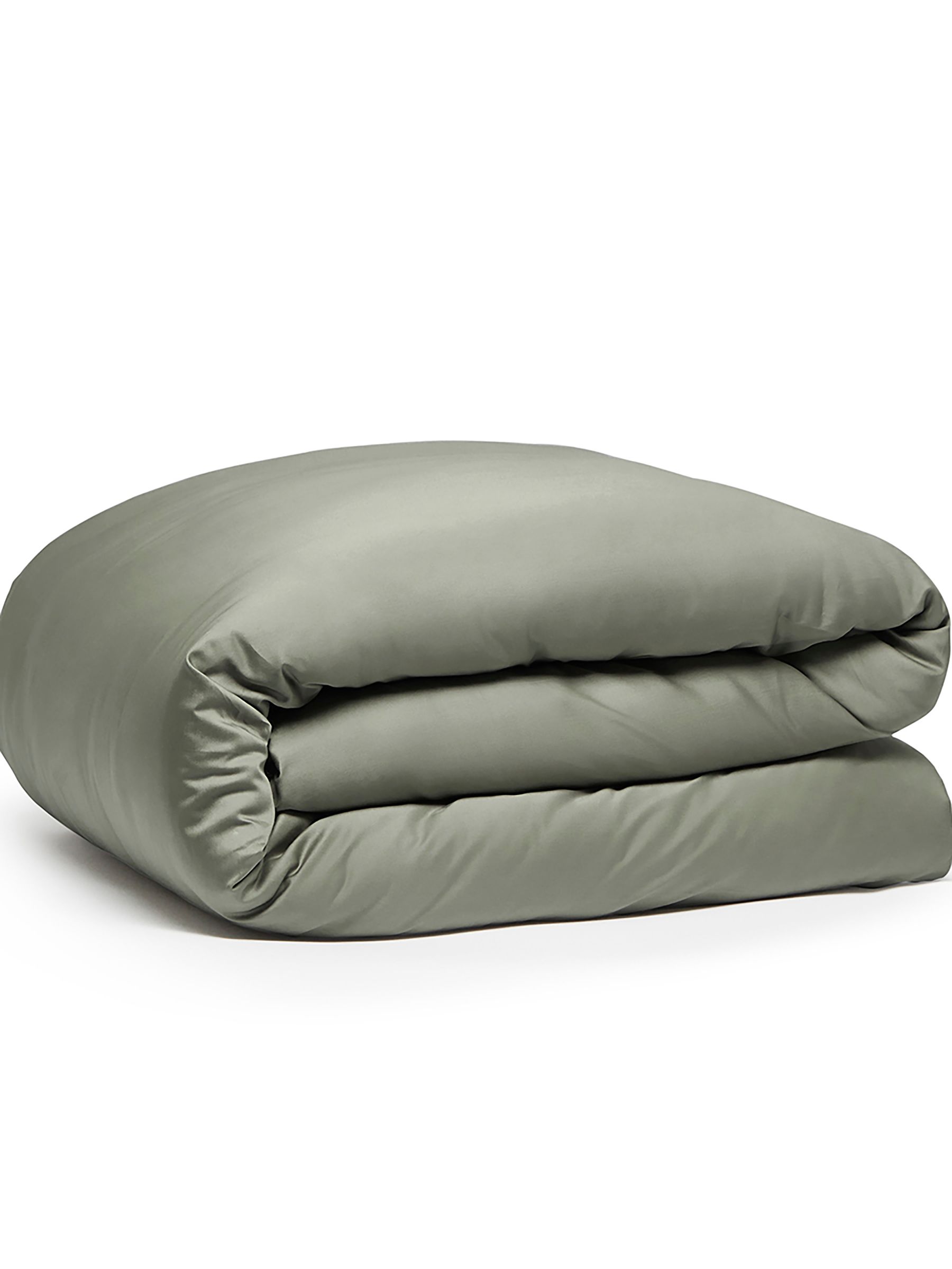 Bedfolk Green Luxe Cotton Duvet Cover - Image 5 of 5
