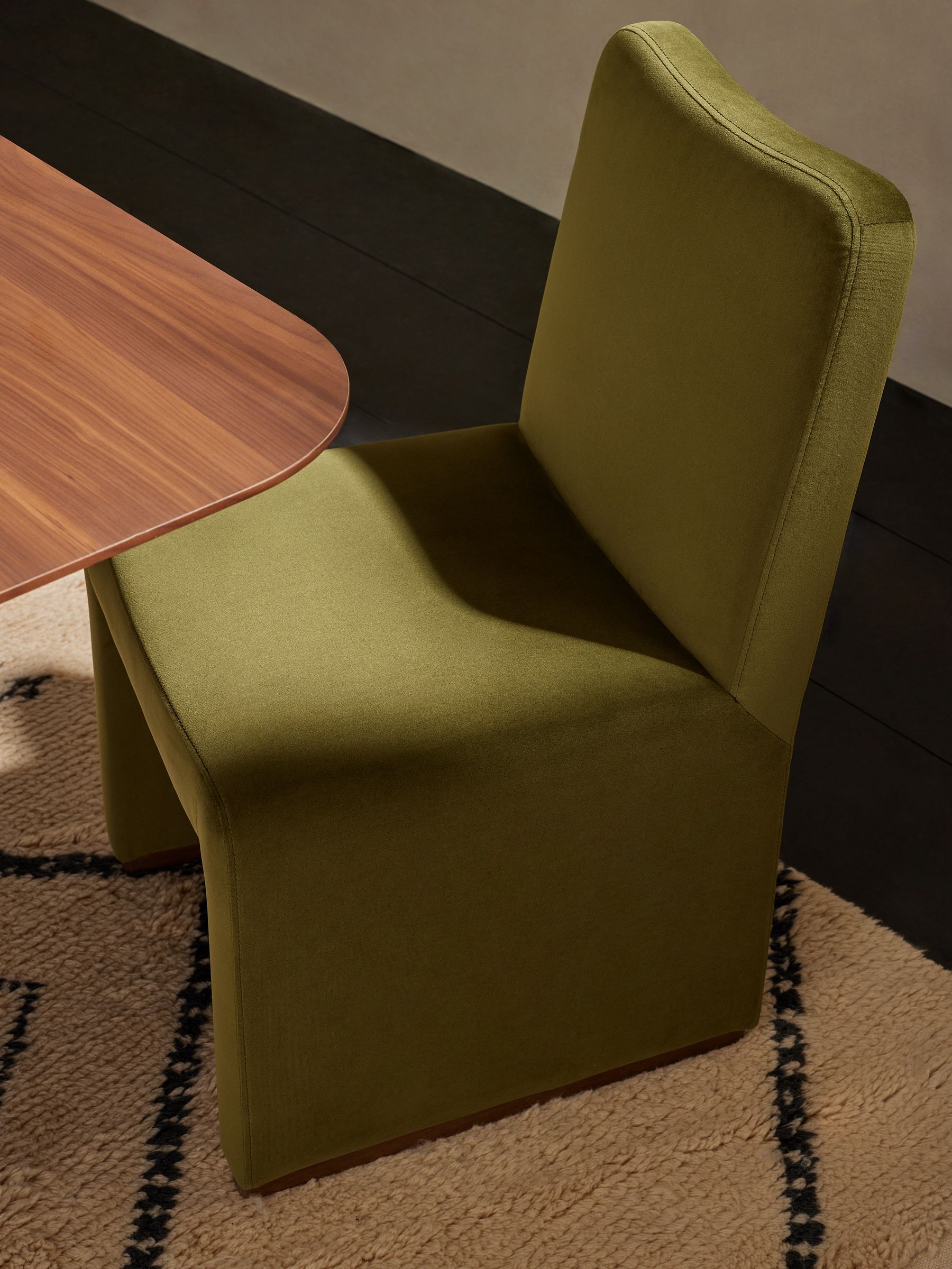 Tova Dining Chair in Pistachio Green Velvet - Image 2 of 4