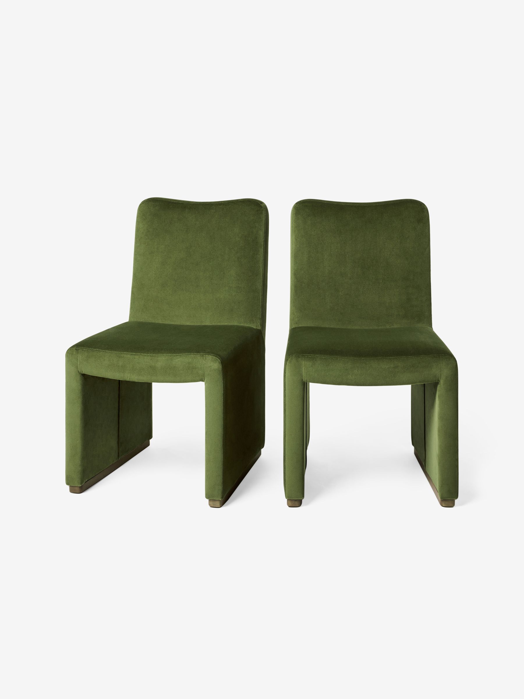 Tova Dining Chair in Pistachio Green Velvet - Image 4 of 4