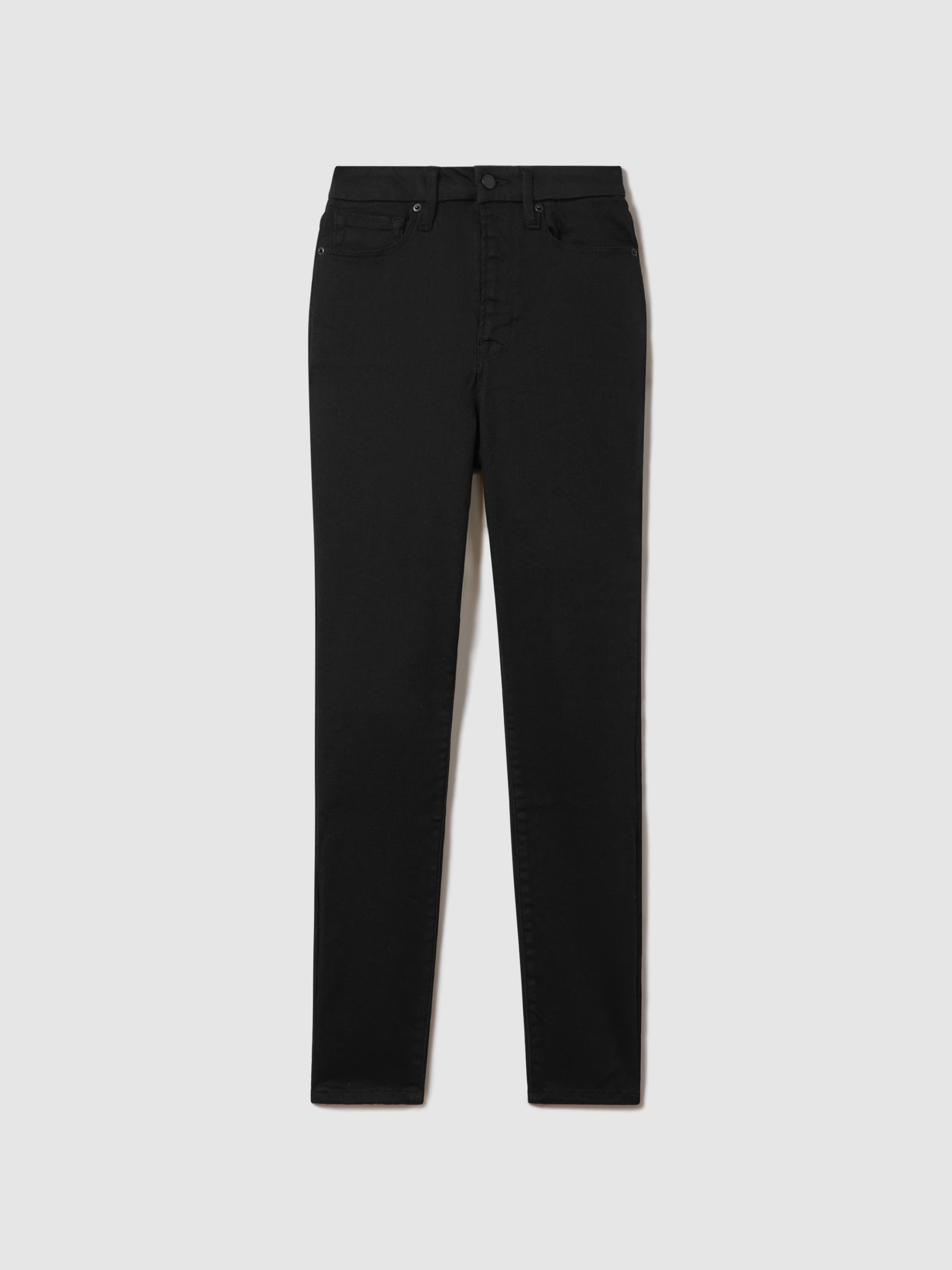 Good American Ultra High Skinny Jeans in Black - Image 2 of 6