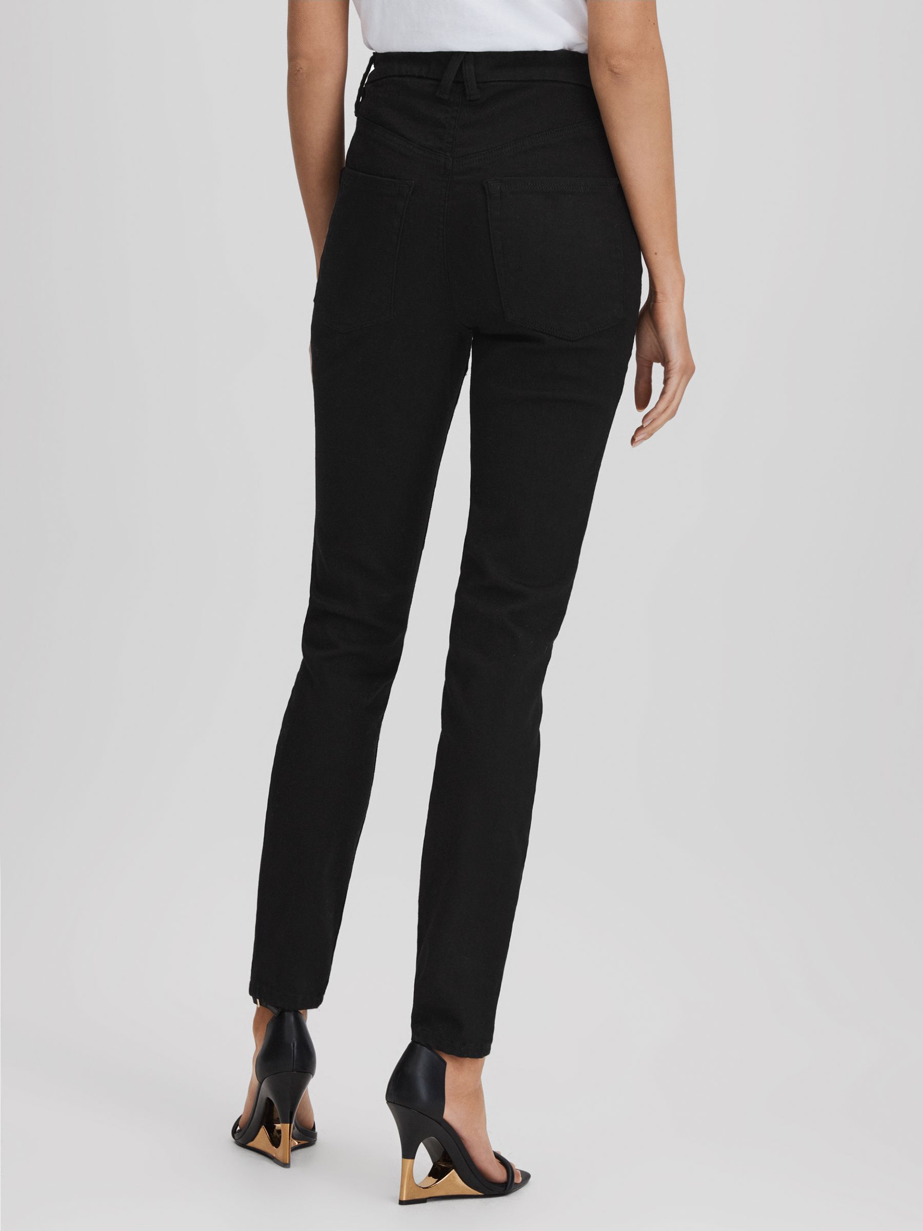 Good American Ultra High Skinny Jeans in Black - Image 5 of 6