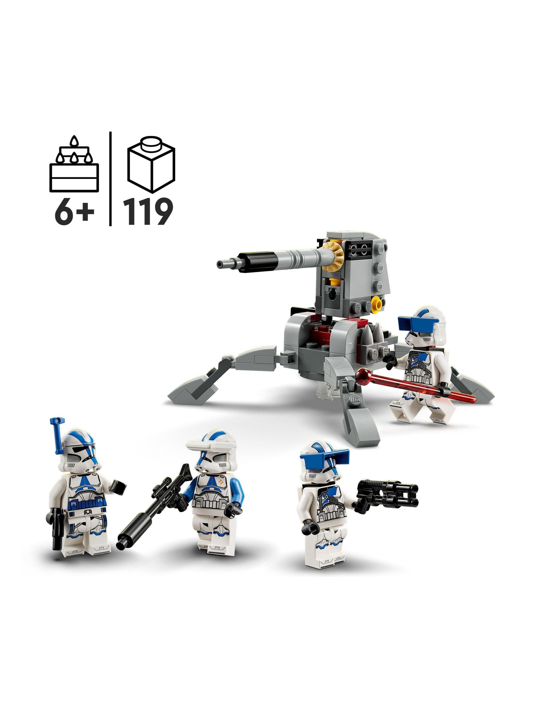 LEGO Star Wars 501st Clone Troopers Battle Pack Set - Image 4 of 8