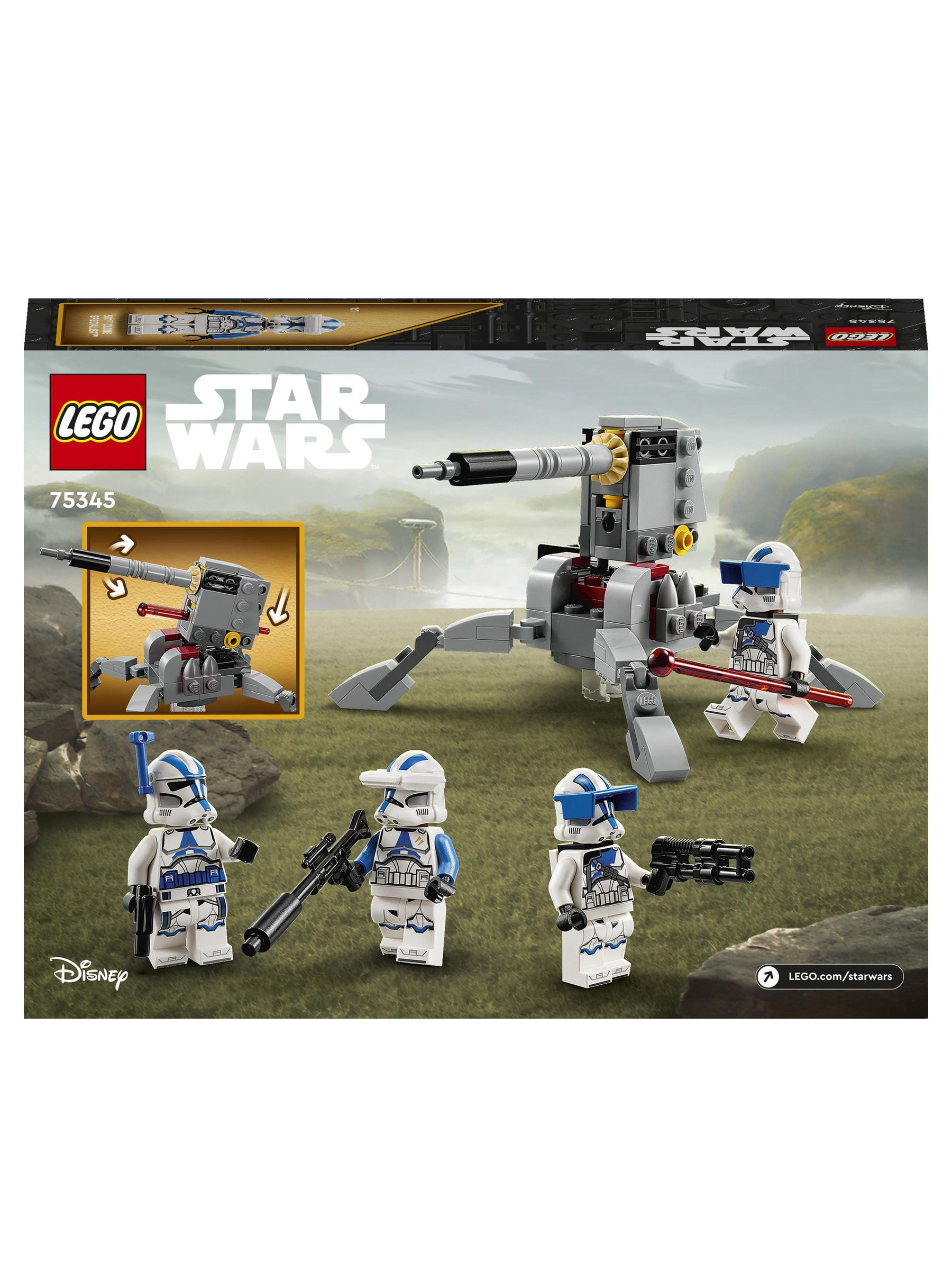 LEGO Star Wars 501st Clone Troopers Battle Pack Set - Image 8 of 8