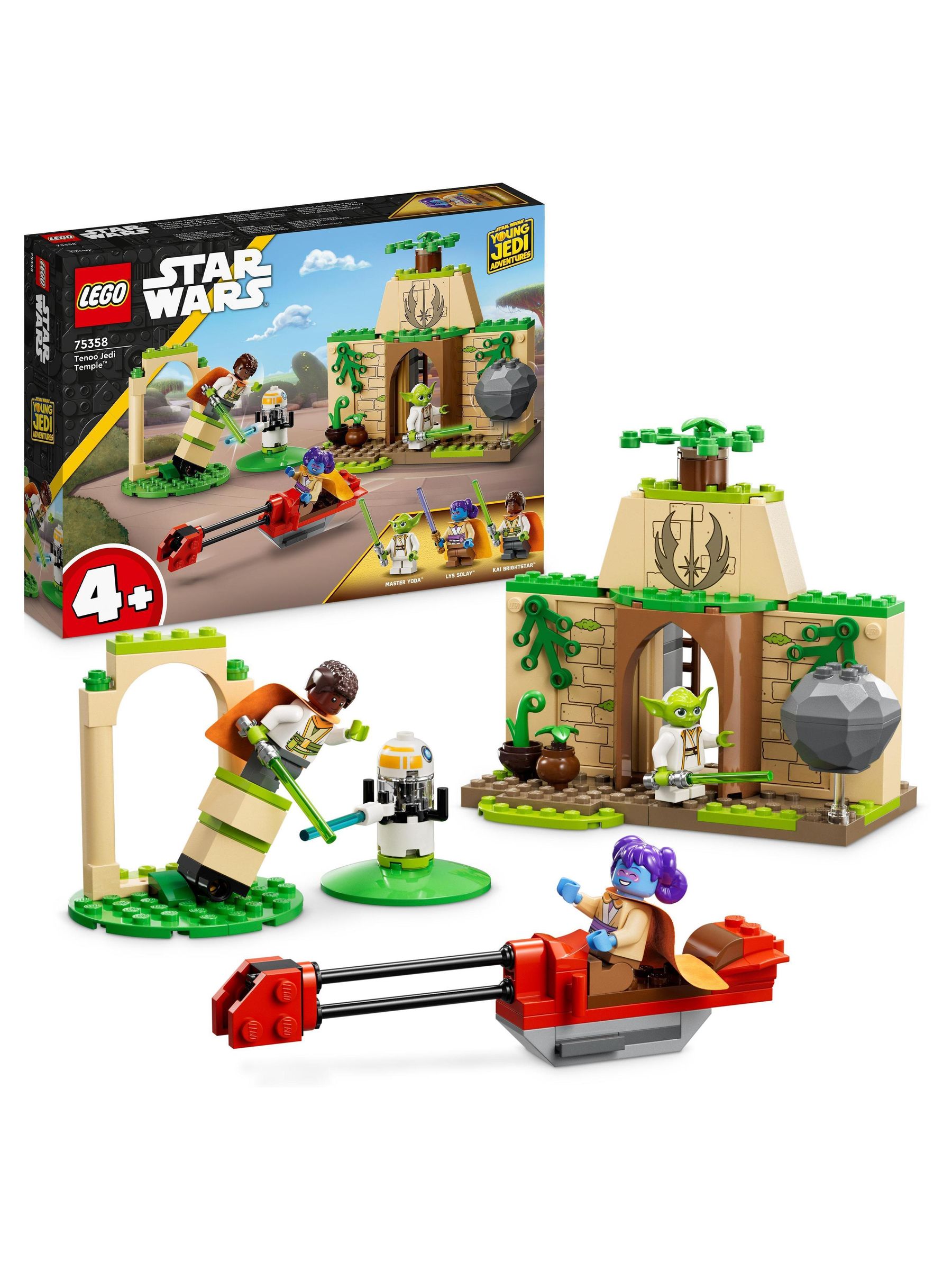 LEGO Star Wars Tenoo Jedi Temple Set with Yoda - Image 1 of 8