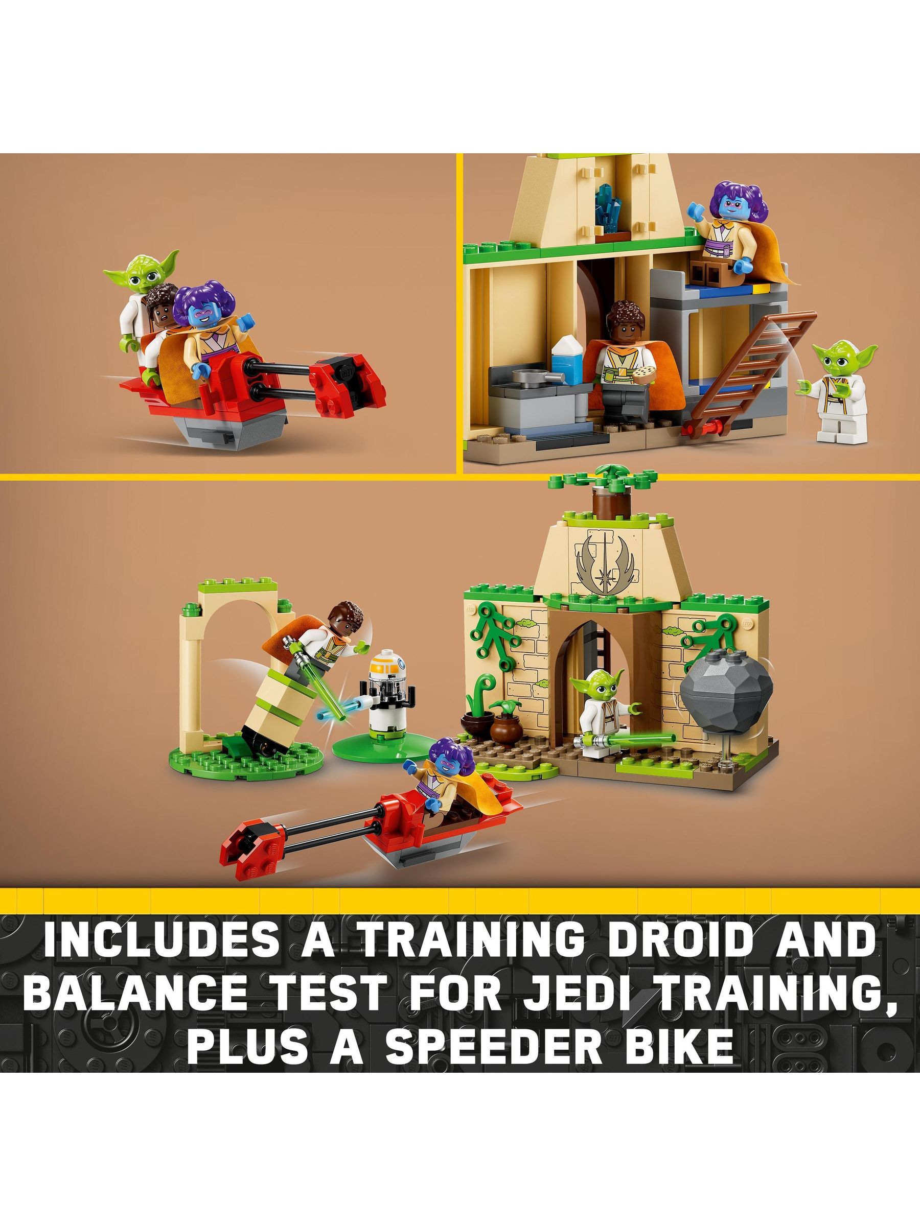 LEGO Star Wars Tenoo Jedi Temple Set with Yoda - Image 4 of 8