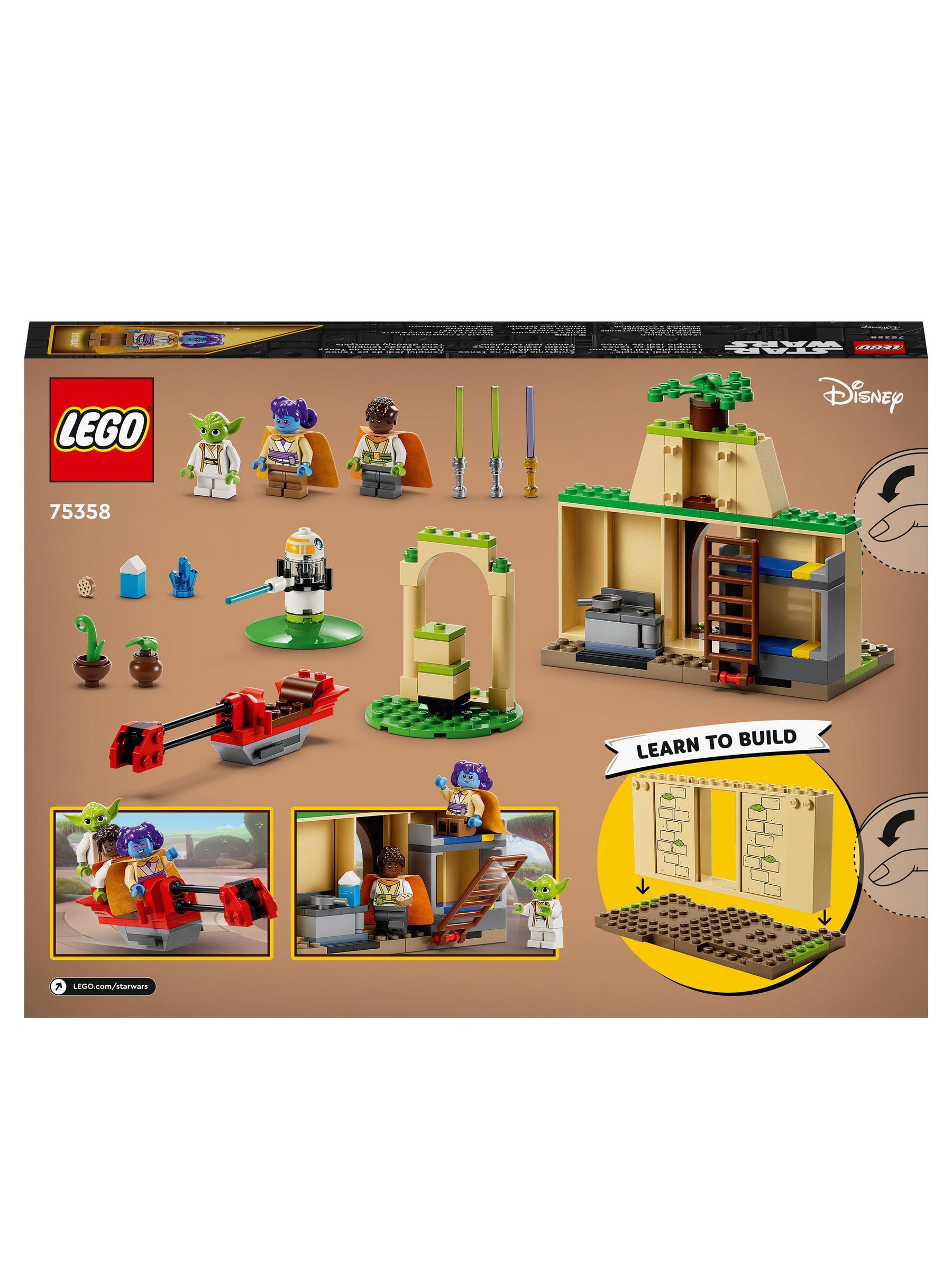 LEGO Star Wars Tenoo Jedi Temple Set with Yoda - Image 8 of 8
