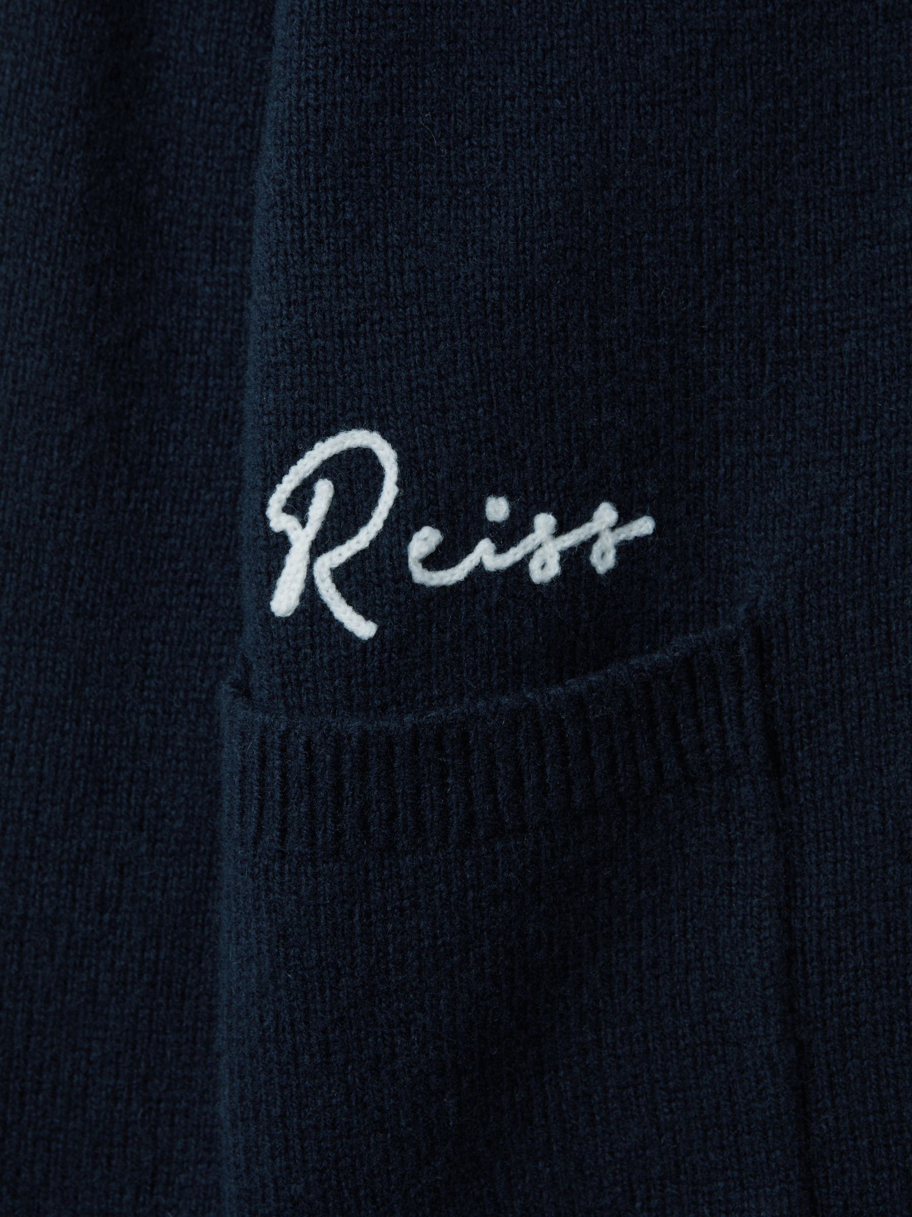 3-9 yrs McLaren F1 Intarsia Cardigan in Navy - Image 6 of 8