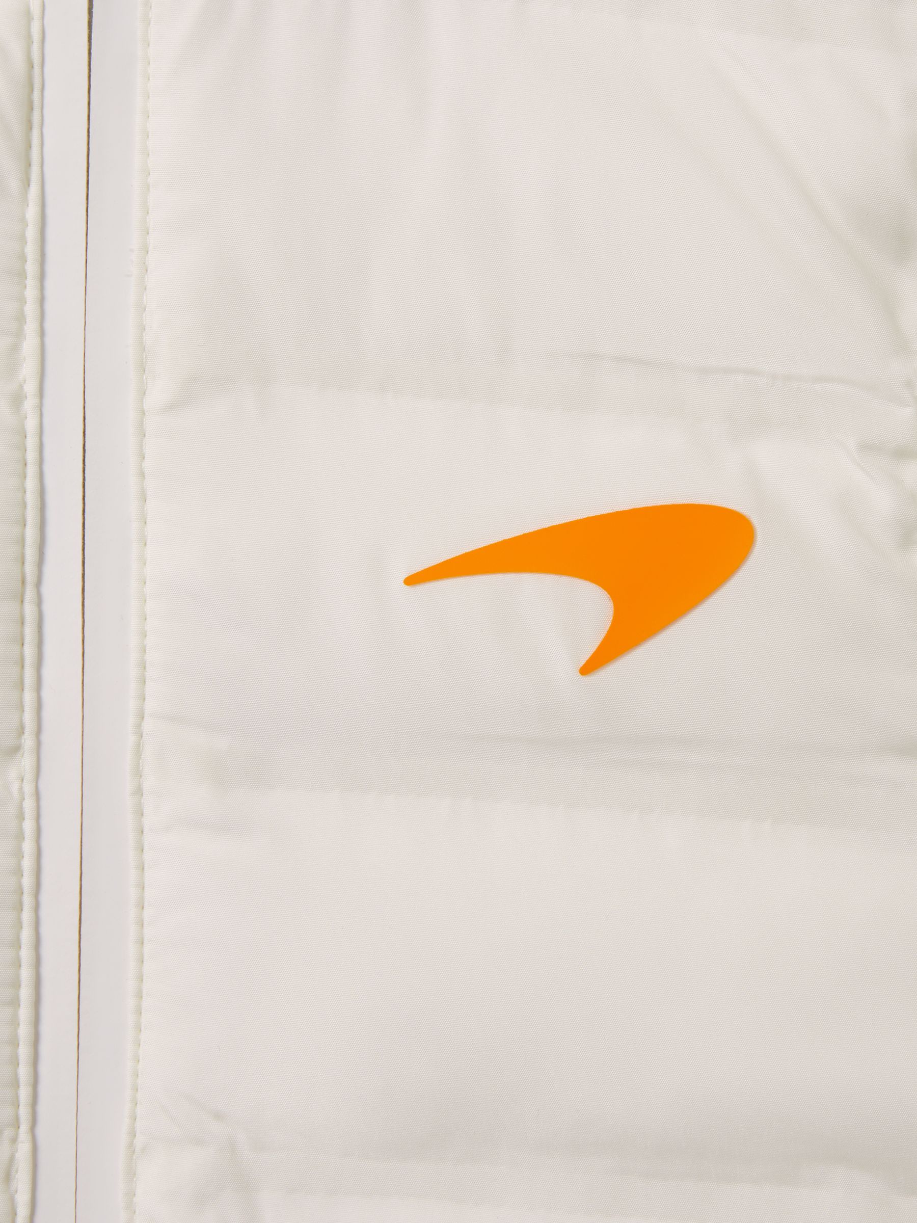 3-9 yrs McLaren F1 Hybrid Quilt and Knit Gilet in White - Image 11 of 12