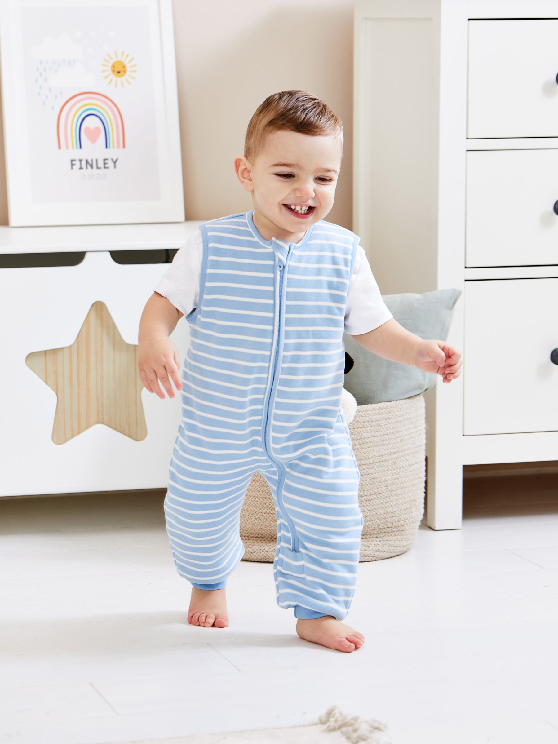 Blue Stripe 1.5 Tog Sleep Snuggler - Image 2 of 6