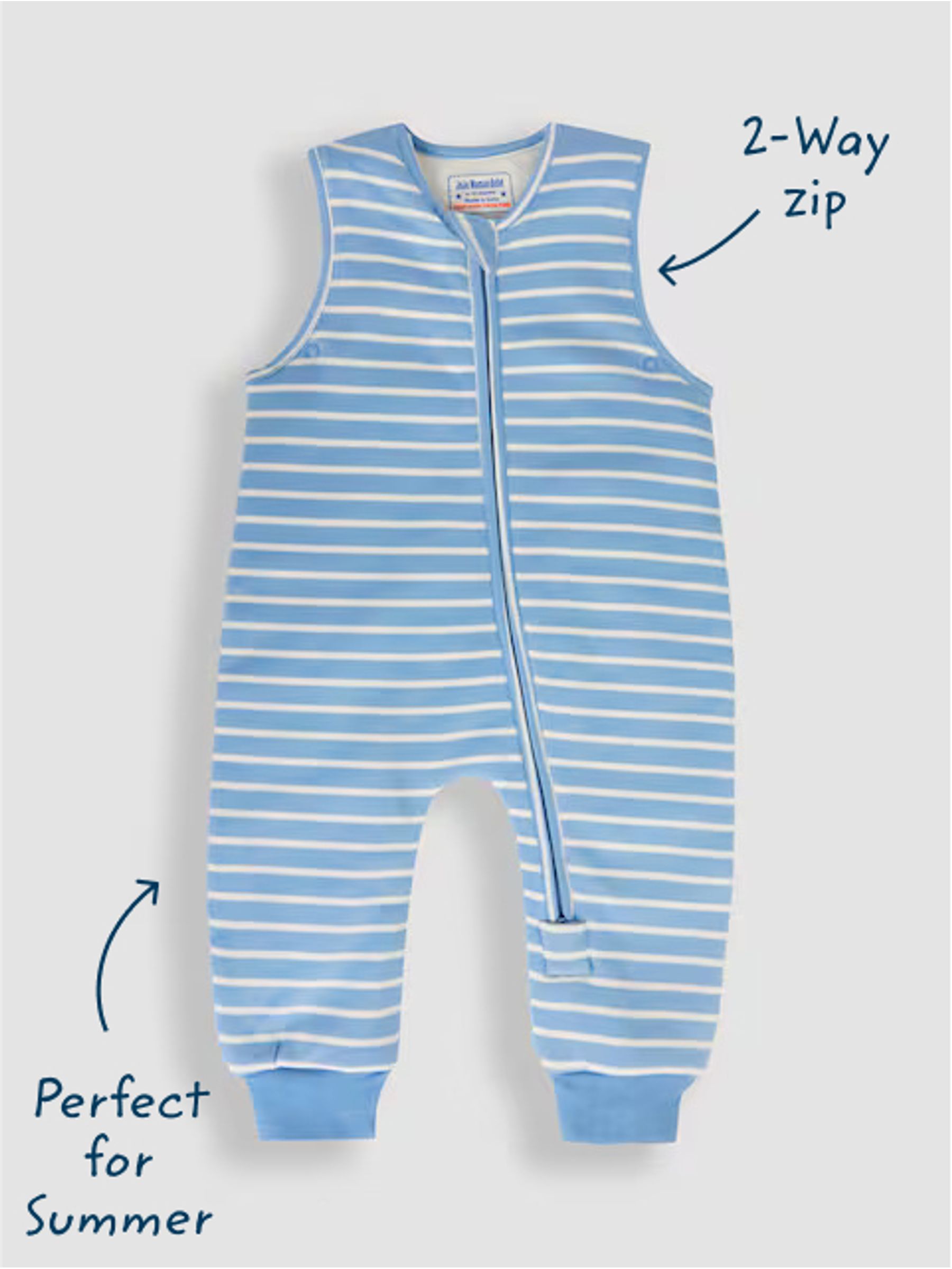 Blue Stripe 1.5 Tog Sleep Snuggler - Image 7 of 8