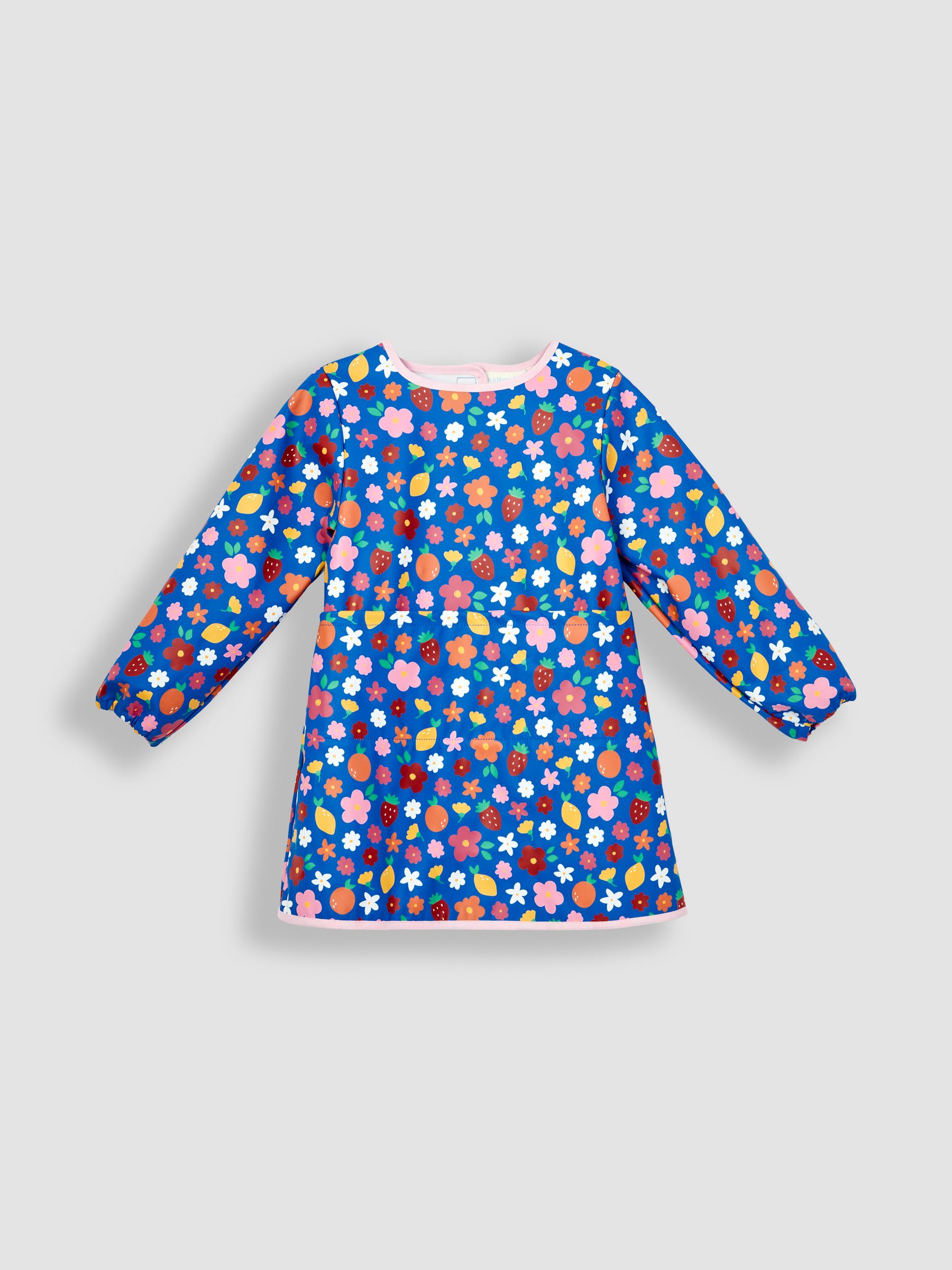 Blue Floral Multi-Purpose Coverall - Image 5 of 6
