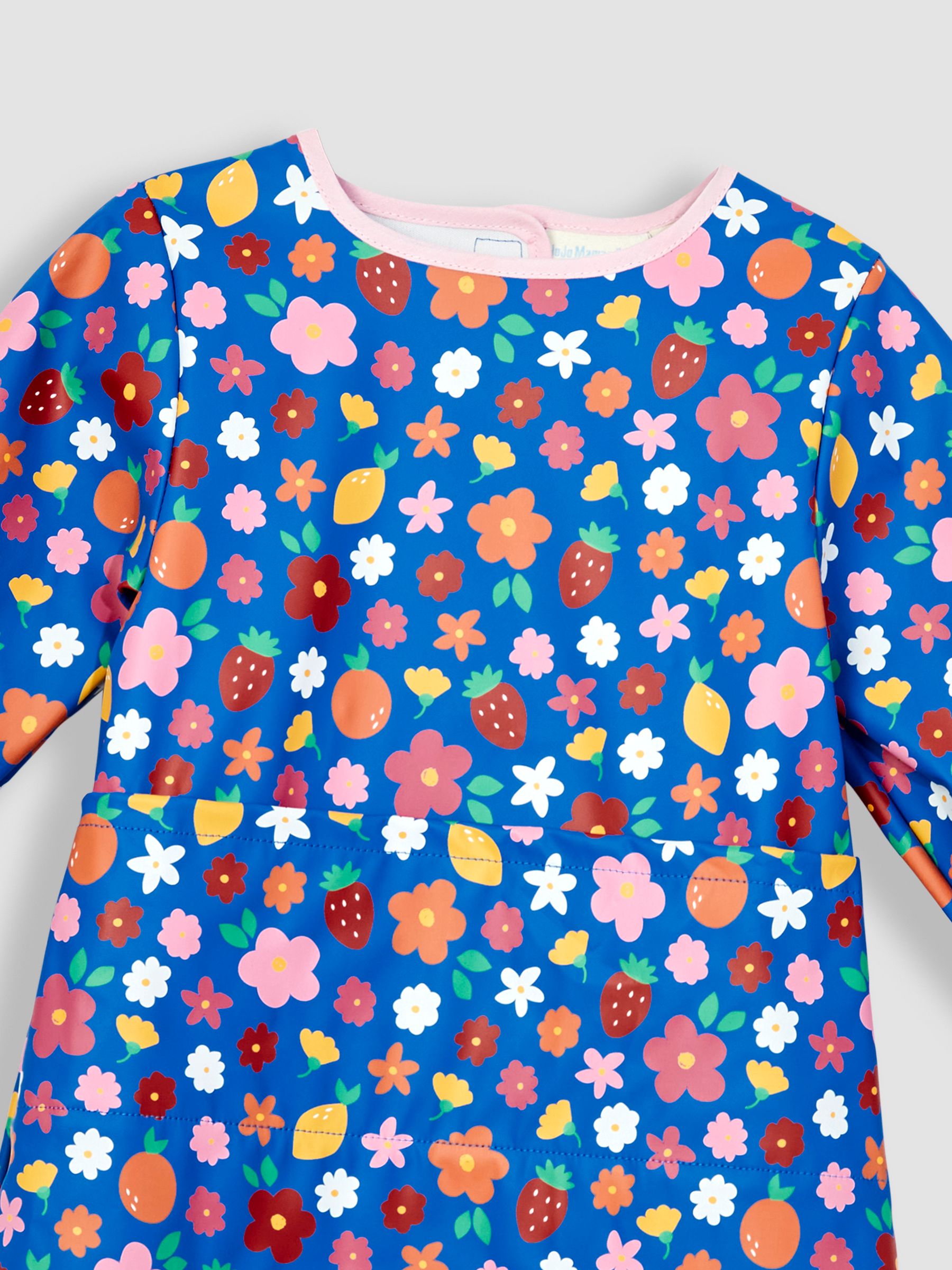 Blue Floral Multi-Purpose Coverall - Image 6 of 6