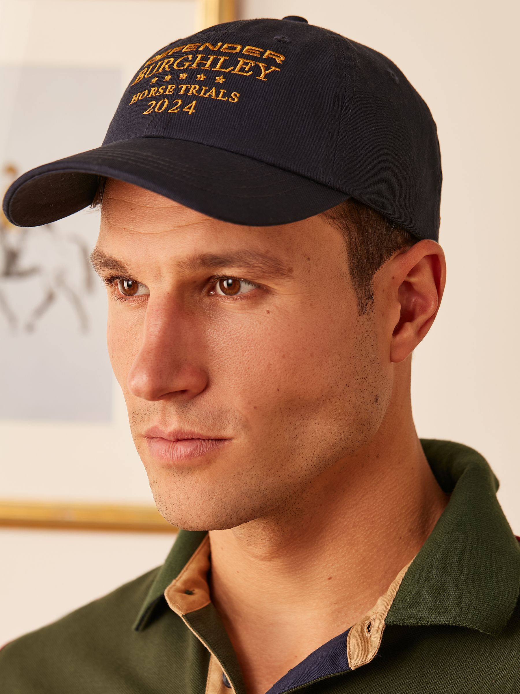 Official Burghley Navy Cap - Image 1 of 5