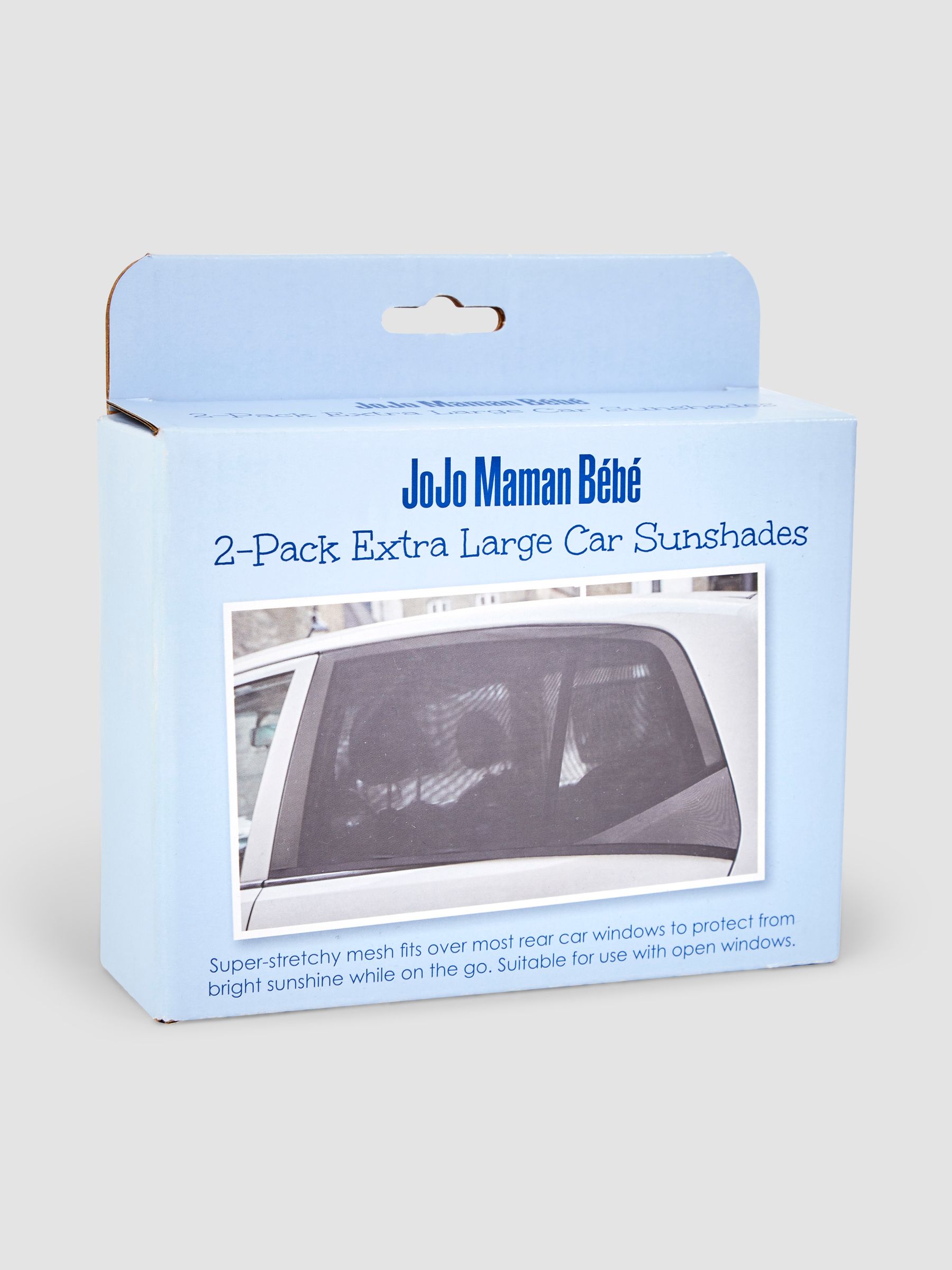 Black 2-Pack Extra Large Car Sunshades - Image 1 of 2