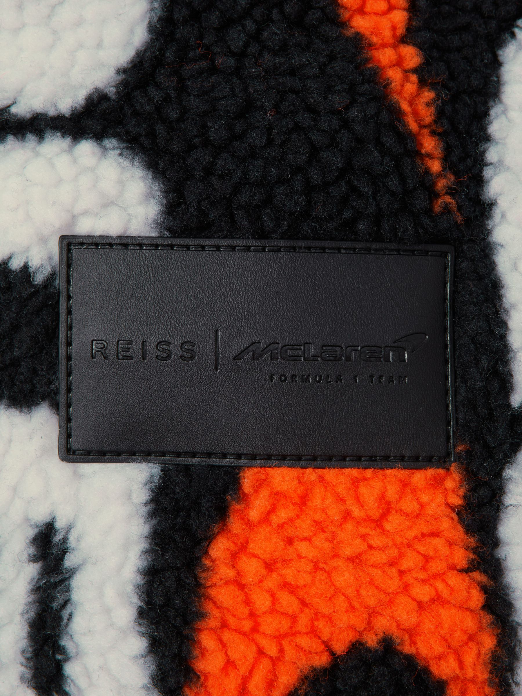 9-13 yrs McLaren F1 Zip-Through Fleece Jacket in Black - Image 8 of 8