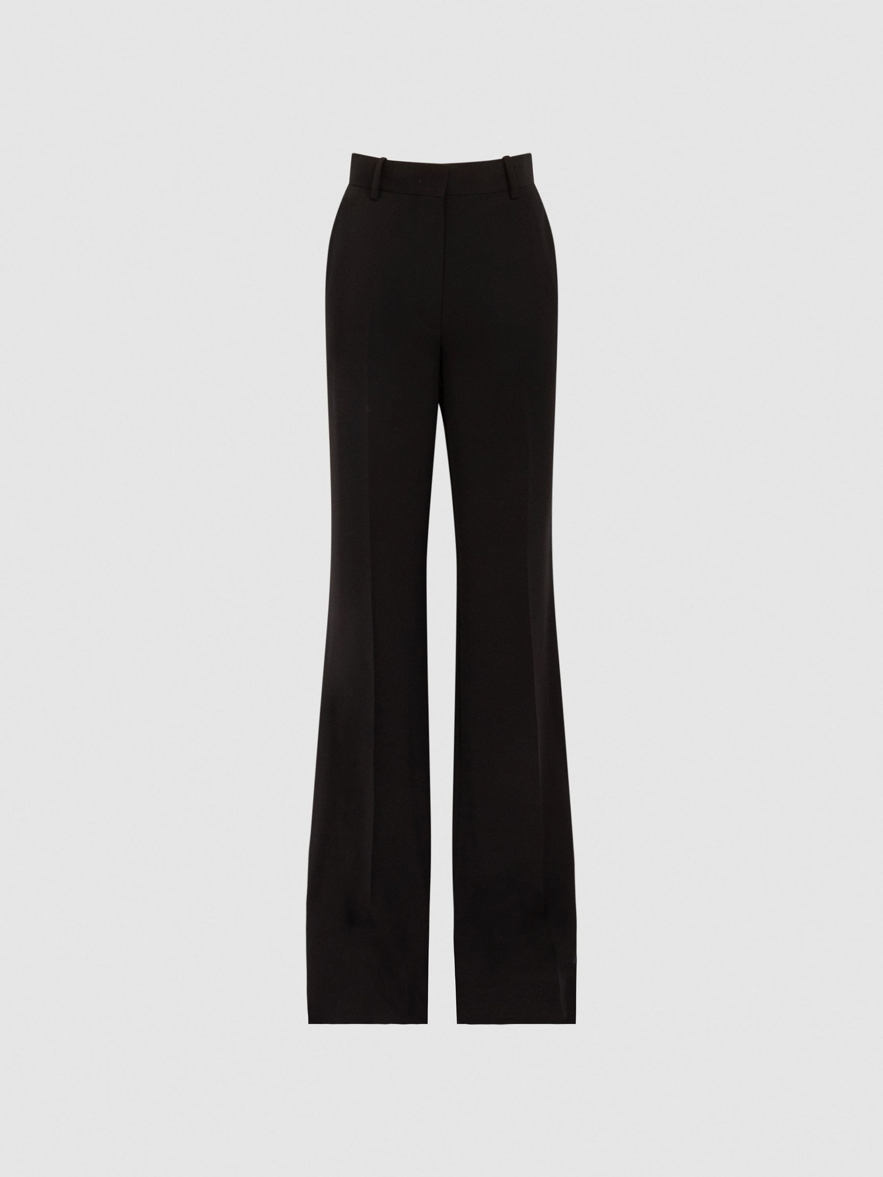 Petite Wide Leg Suit Trousers in Black - Image 2 of 5