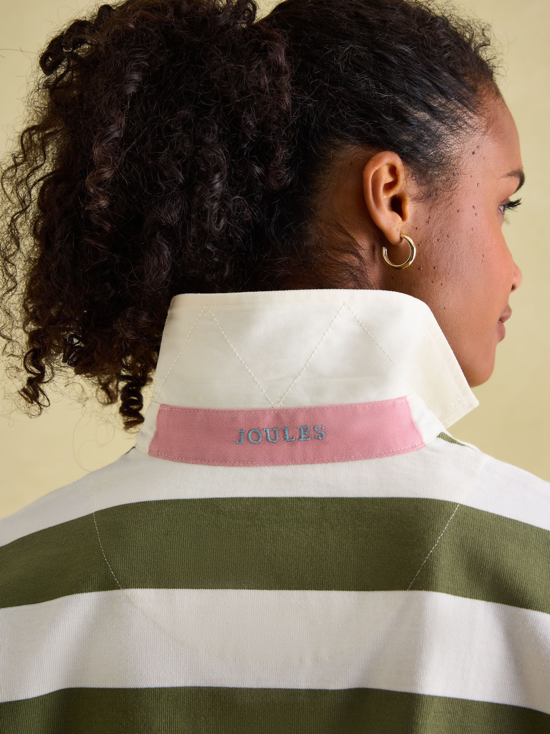 Lara Multi Boxy Fit Rugby Shirt - Image 5 of 6