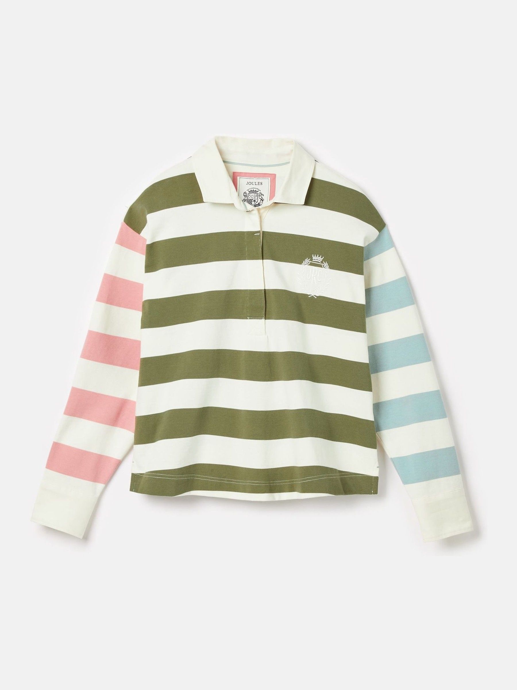 Lara Multi Boxy Fit Rugby Shirt - Image 6 of 6