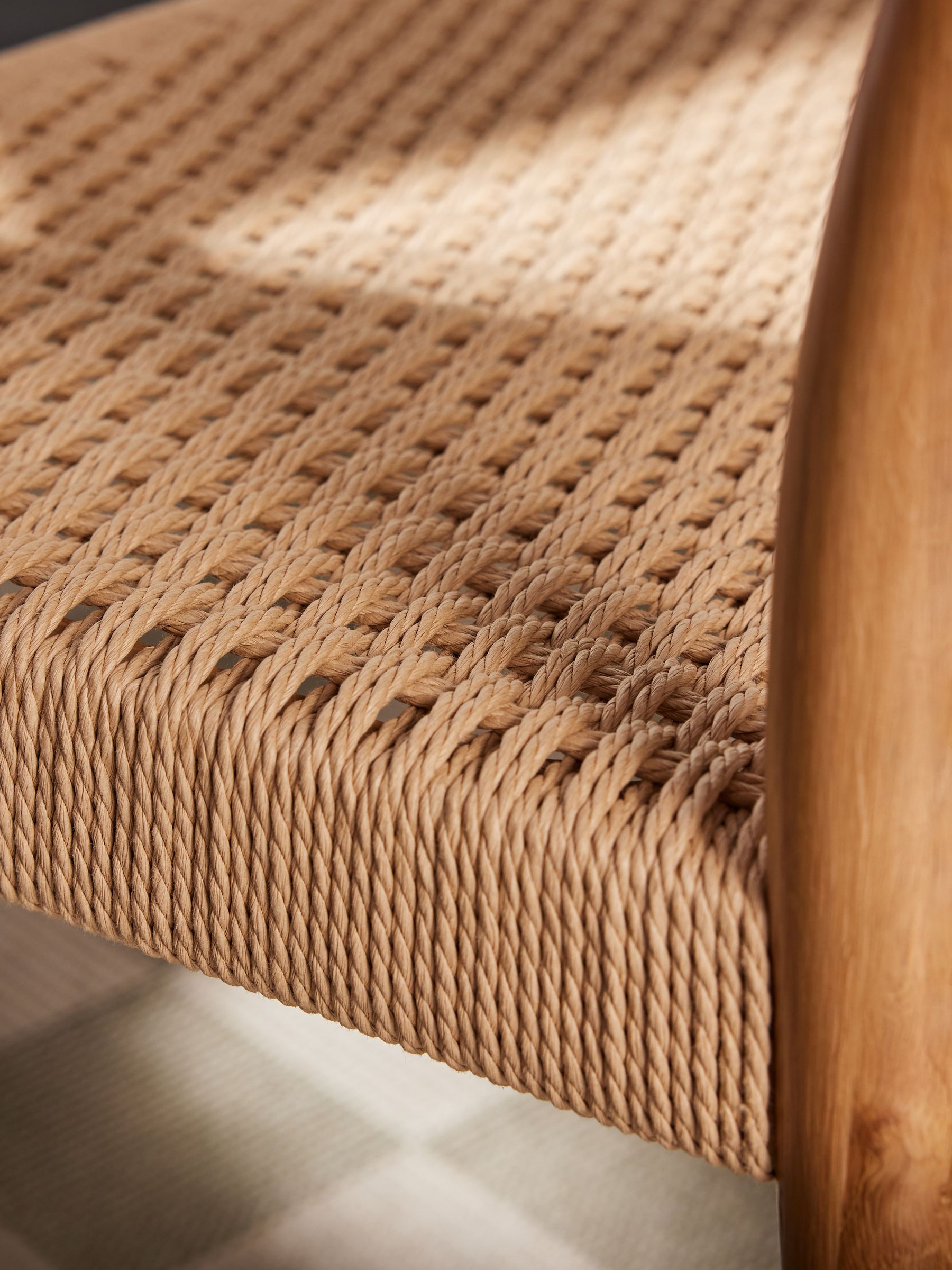 Rhye Dining Bench in Natural - Image 4 of 4