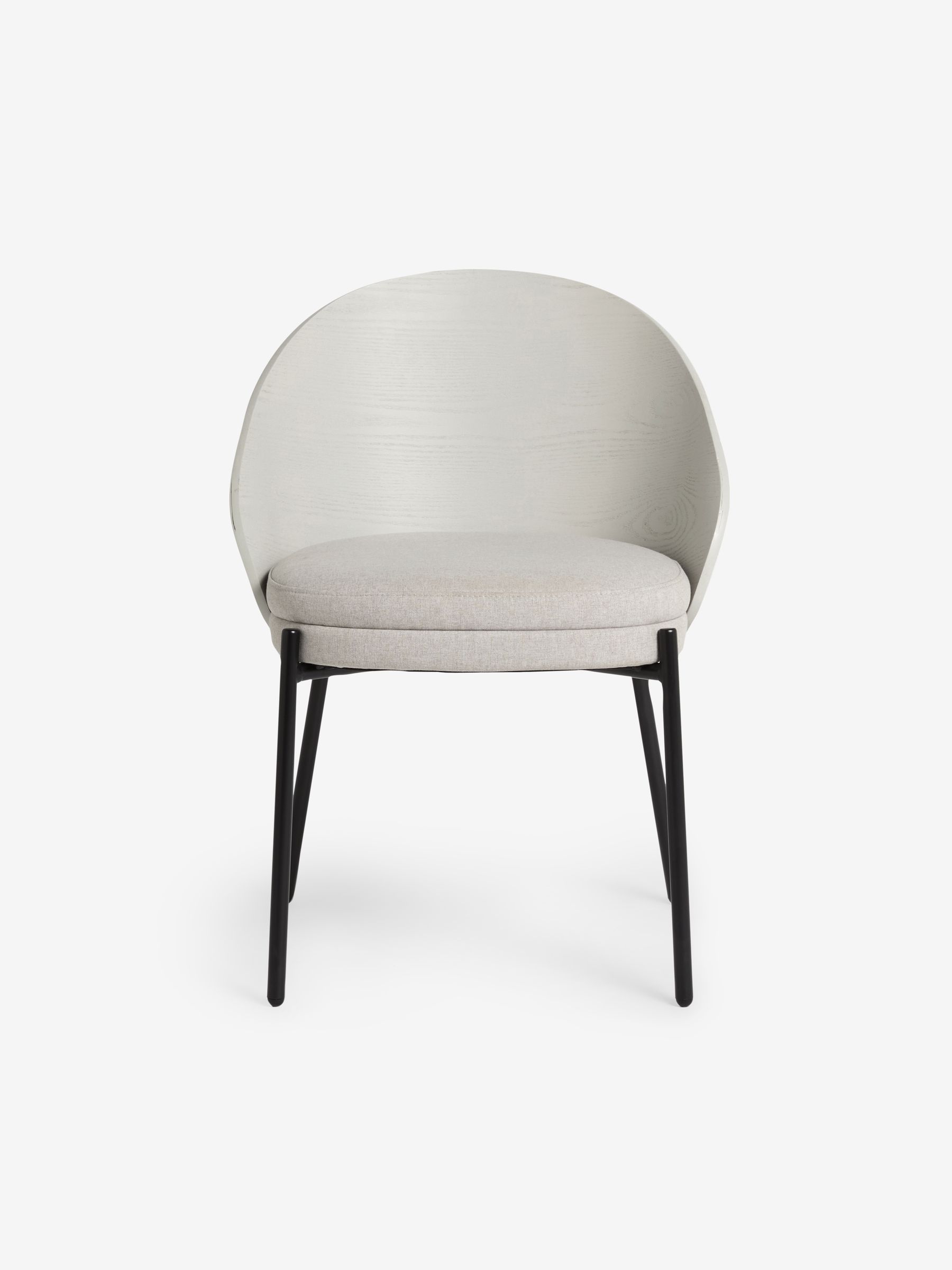 Set of 2 Talia Dining Chairs in Grey - Image 5 of 6
