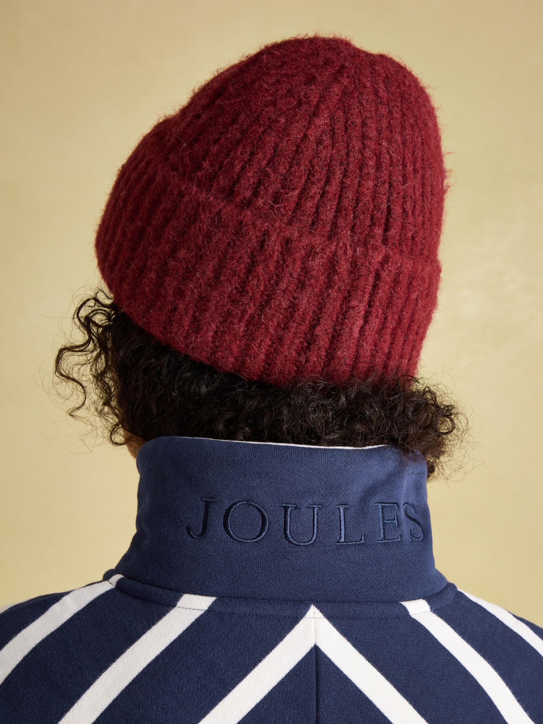 Burnham Navy Blue Heavyweight Cotton Funnel Neck Quarter Zip Sweatshirt - Image 5 of 7