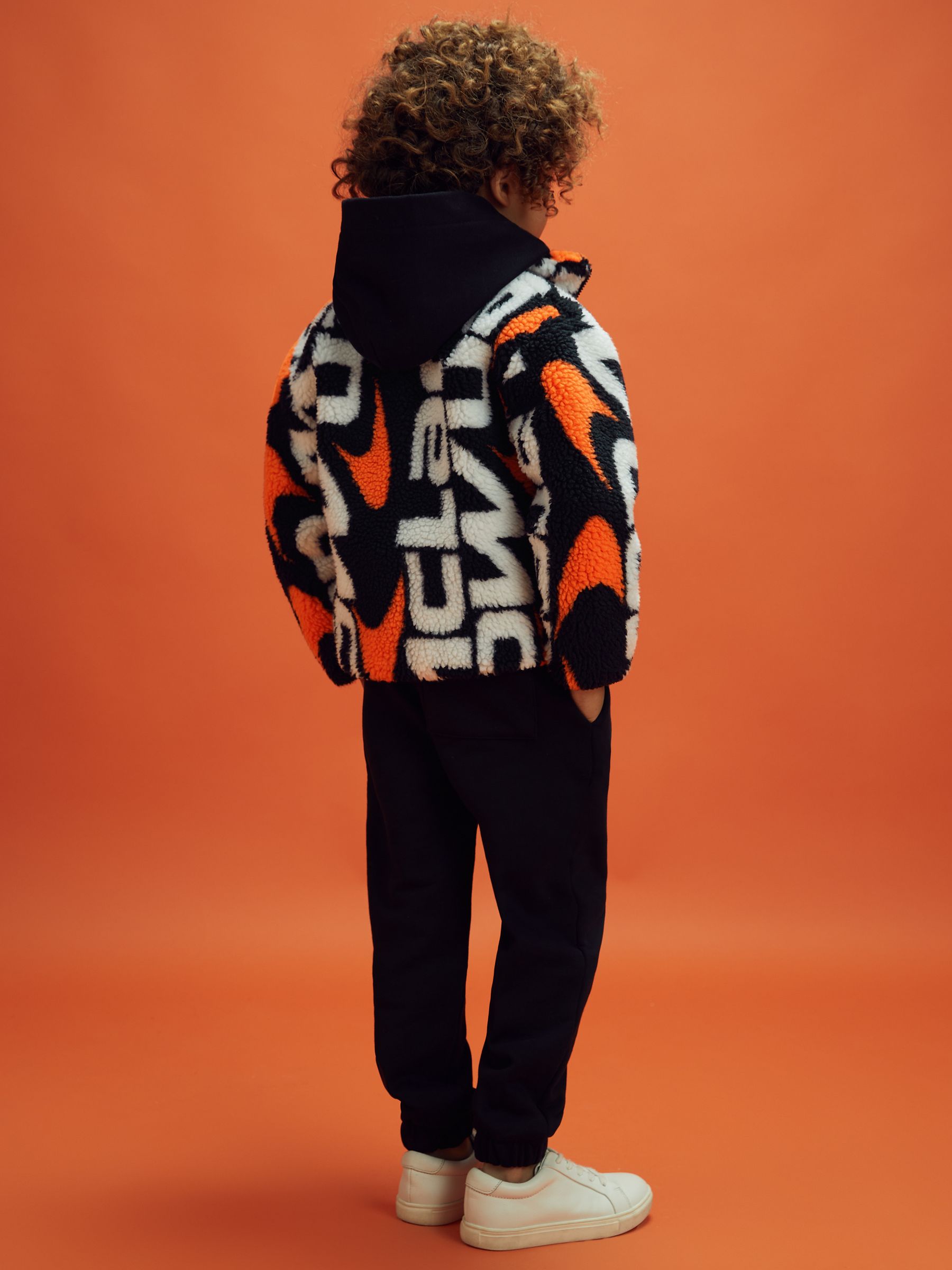 13-14 yrs McLaren F1 Zip-Through Fleece Jacket in Black - Image 5 of 8