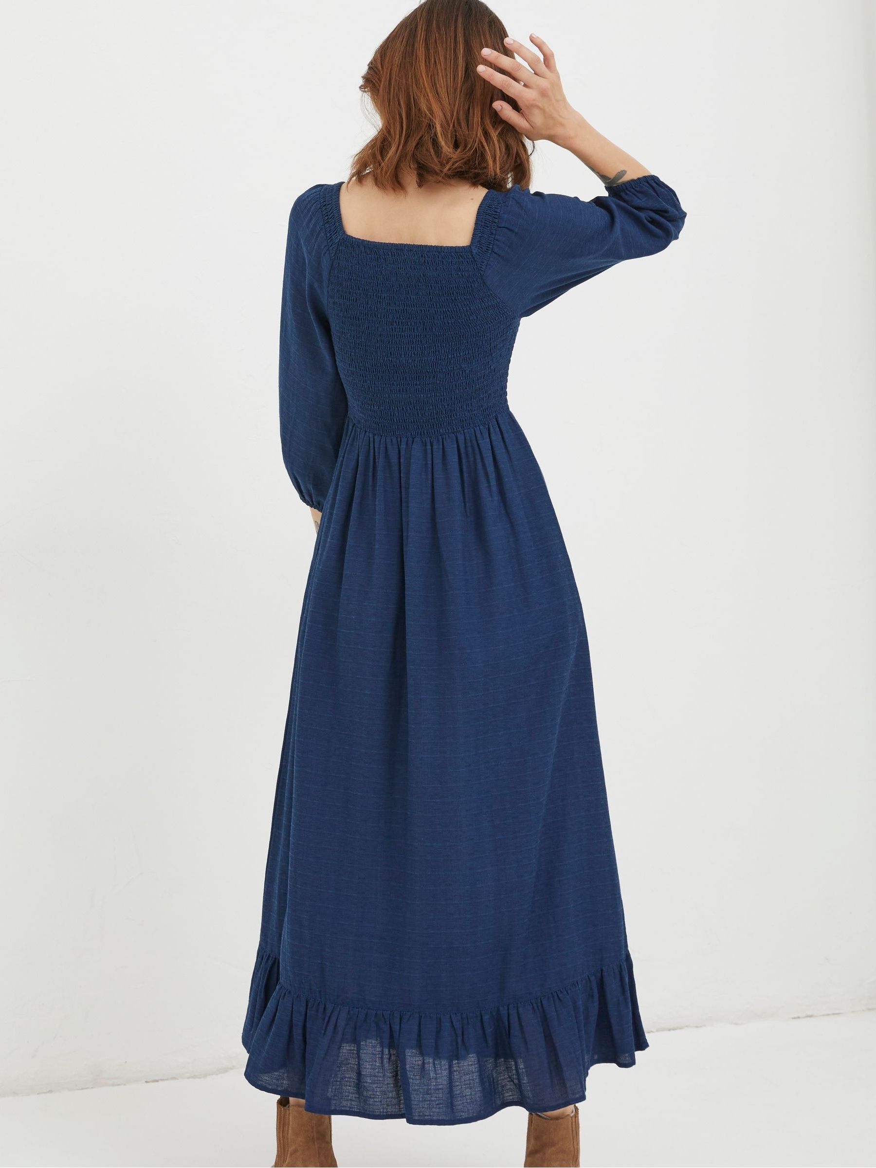 Blue Adele Midi Dress - Image 2 of 5