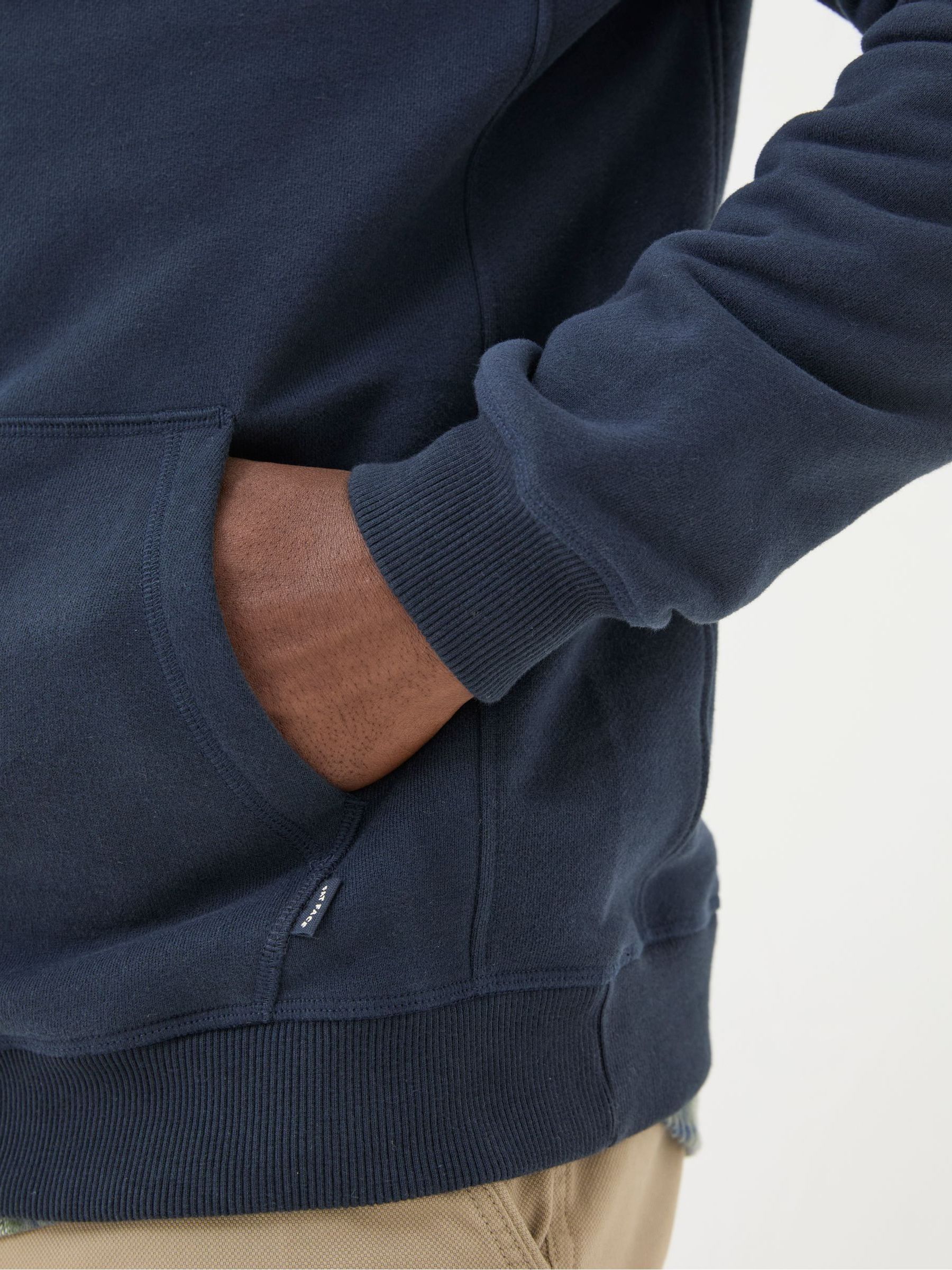 Brooke Navy Blue Overhead Hoodie - Image 5 of 6