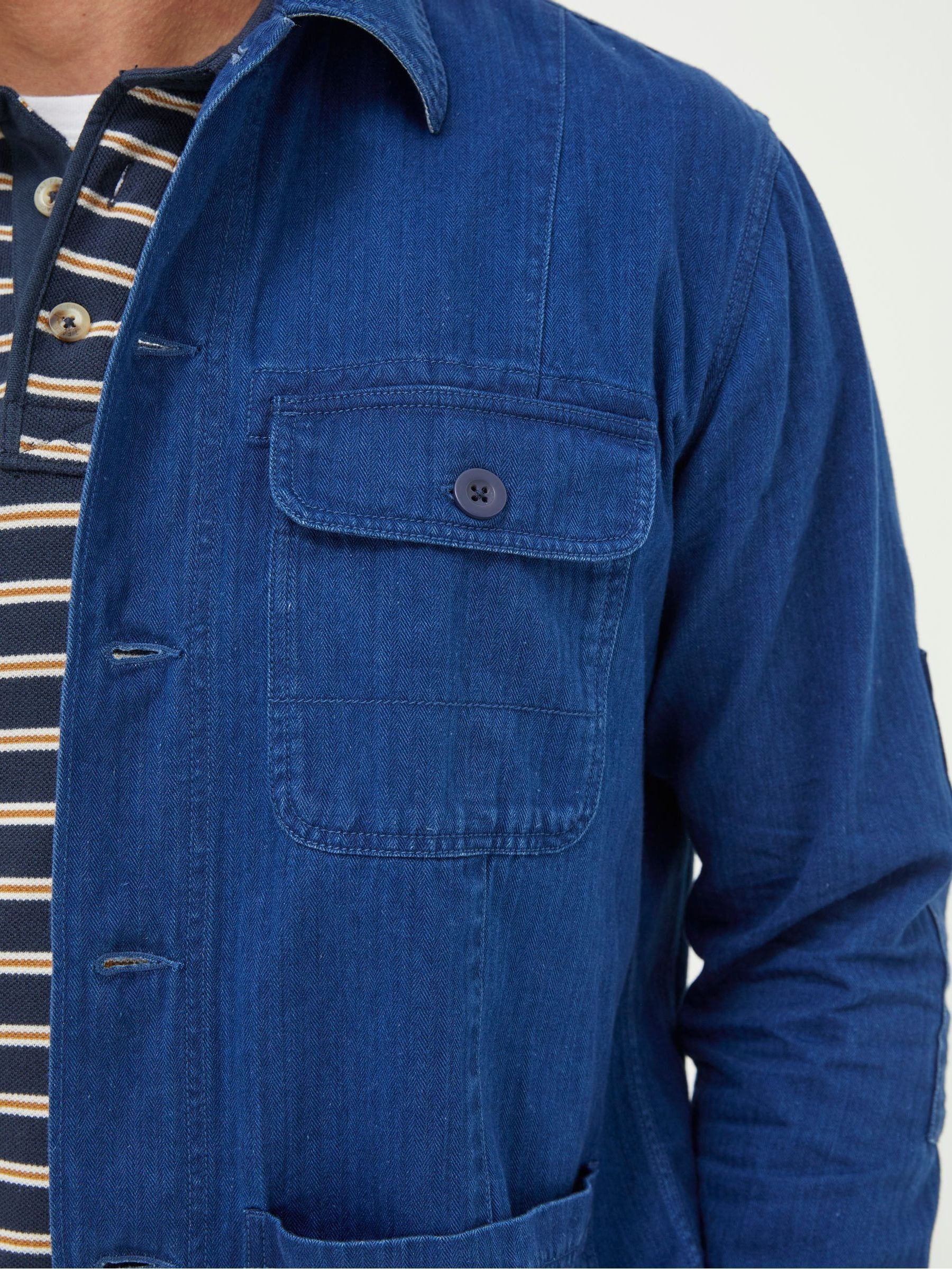Blue Worker Jacket - Image 3 of 6